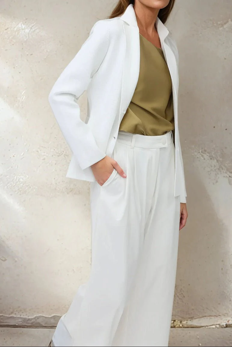PALMER PANT IN ITALIAN COTTON STRETCH - Image 4