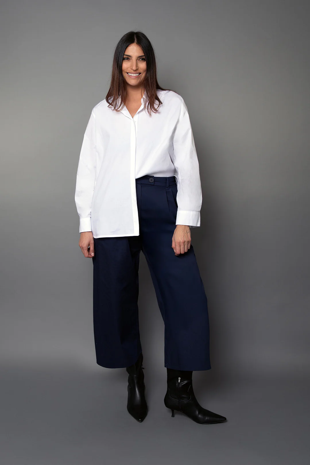 PALMER PANT IN ITALIAN COTTON STRETCH - Image 6
