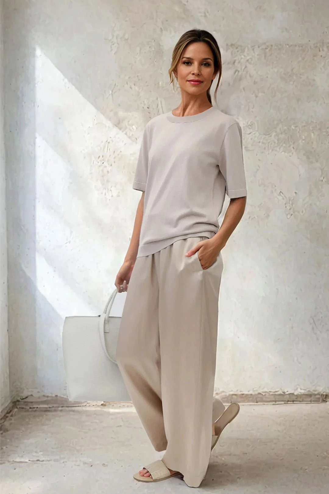 PALMETTO PANT IN SILK CHARMEUSE - Image 10
