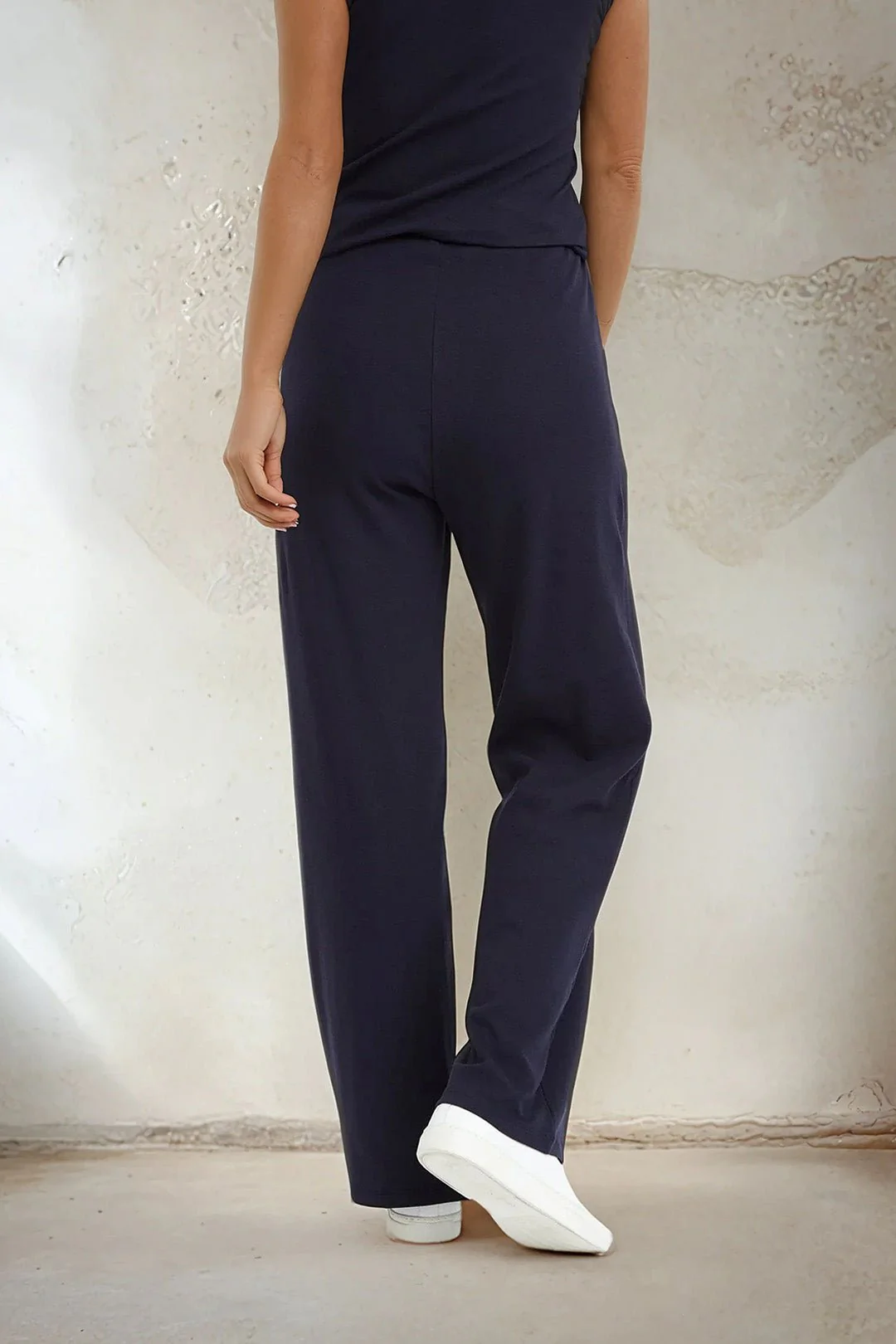 PALM PANT IN PIMA COTTON STRETCH - Image 3