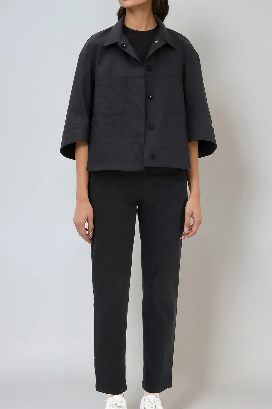 PARIS PANT IN ITALIAN COTTON STRETCH DENIM - Image 19