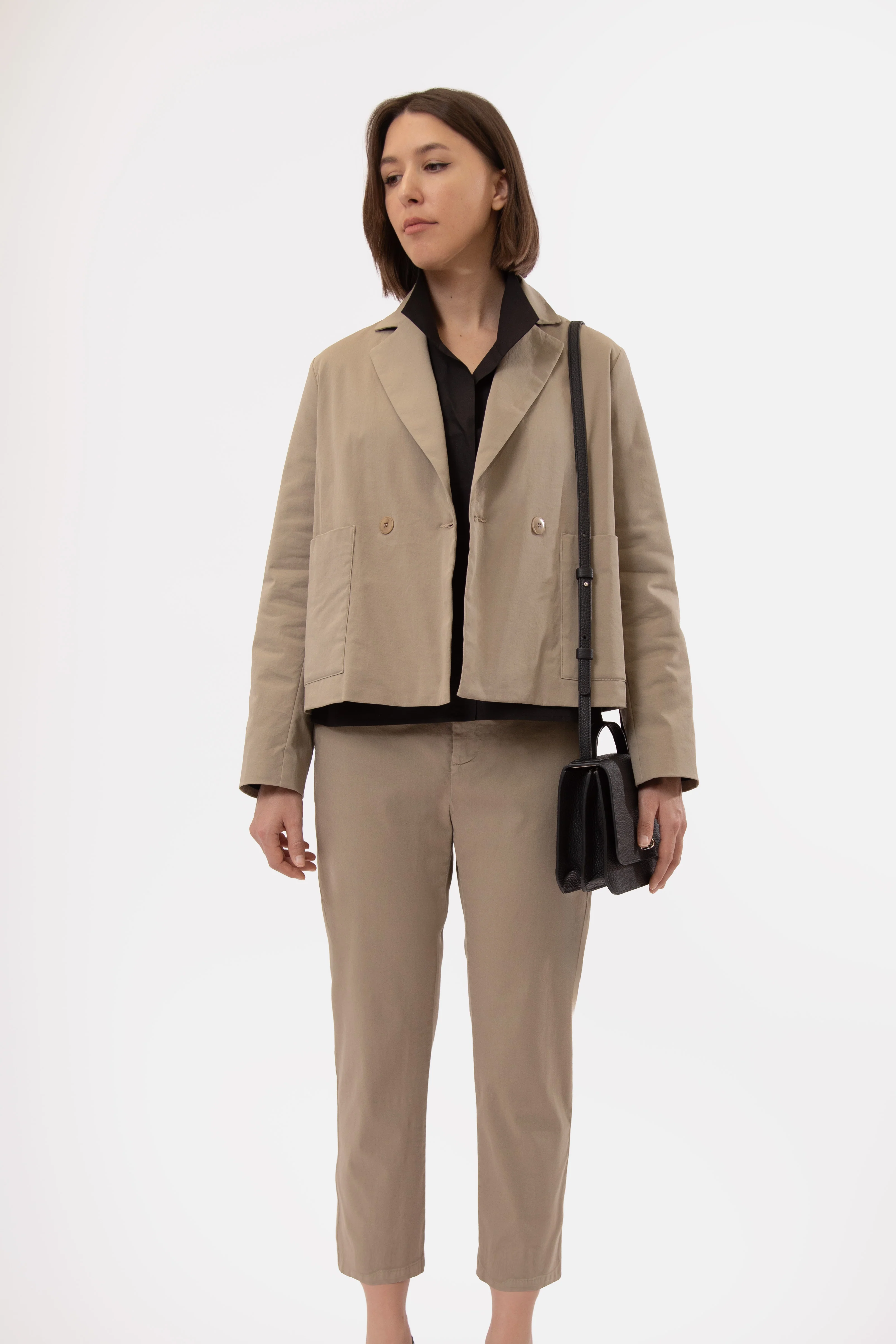 PASCAL BACK SEAMED PANT IN ITALIAN STRETCH COTTON - Image 17