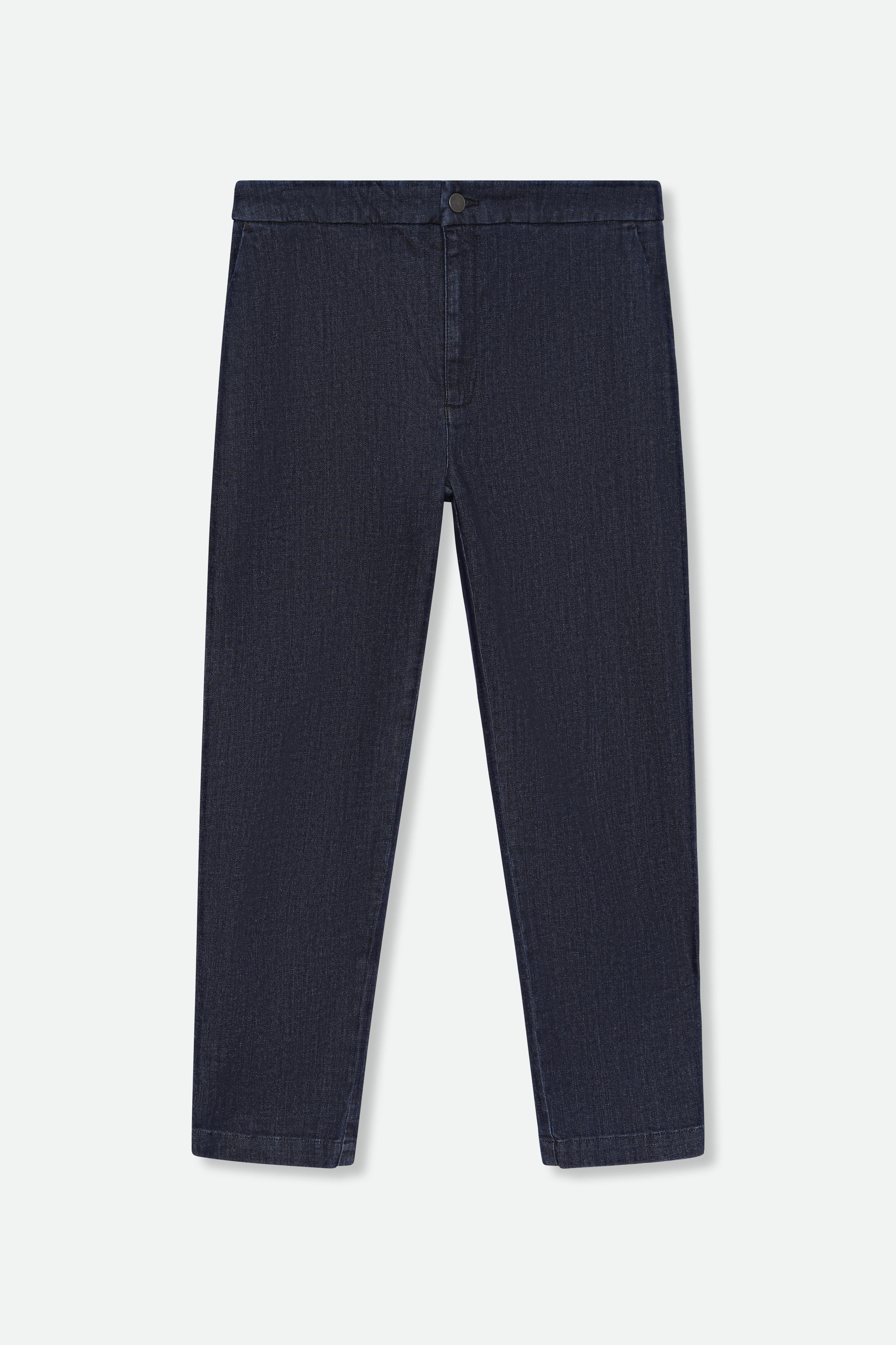 PASCAL DENIM PANT IN ORGANIC ITALIAN DENIM STRETCH