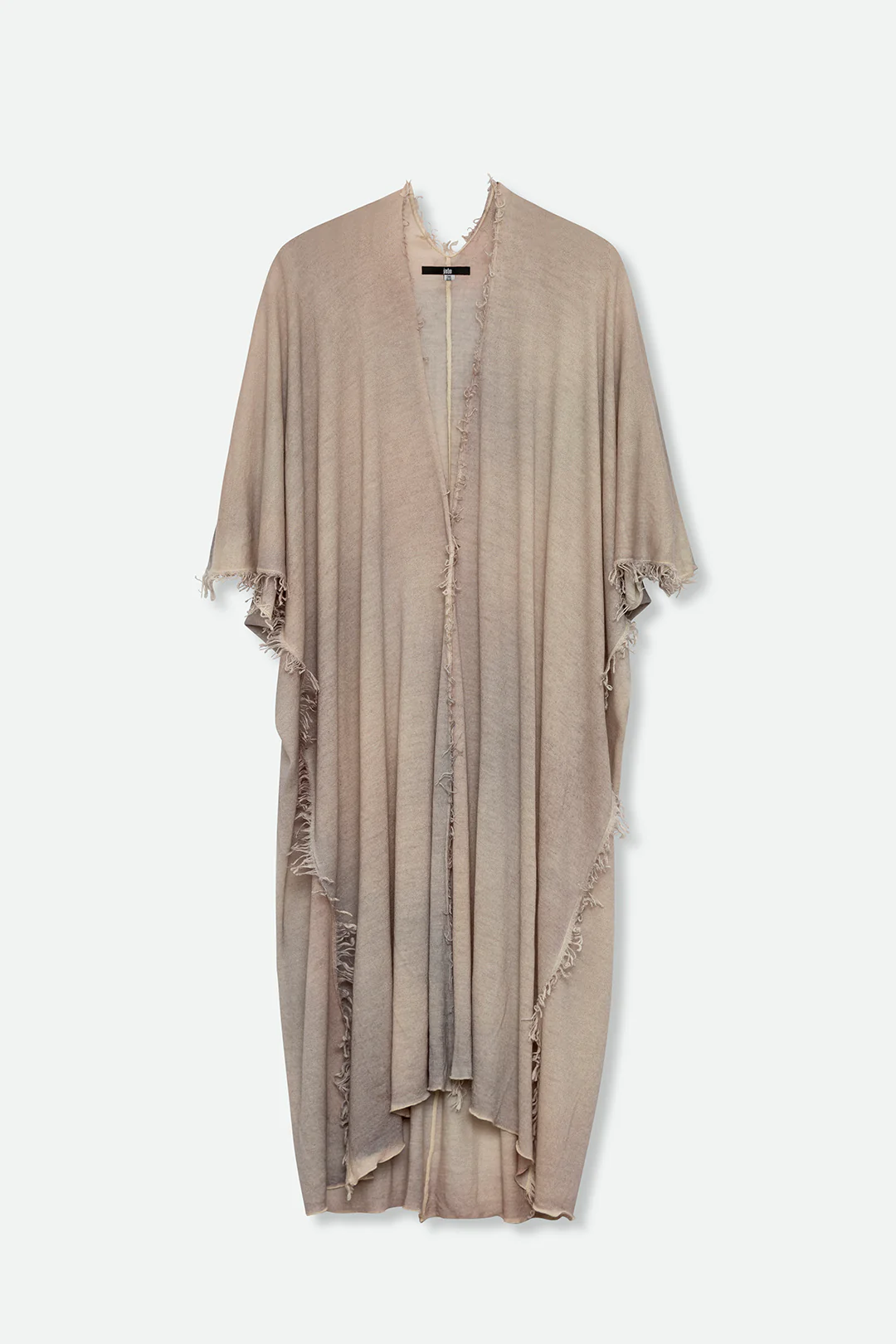 PATNA CARDIGAN IN HAND-DYED CASHMERE SAND DUNE