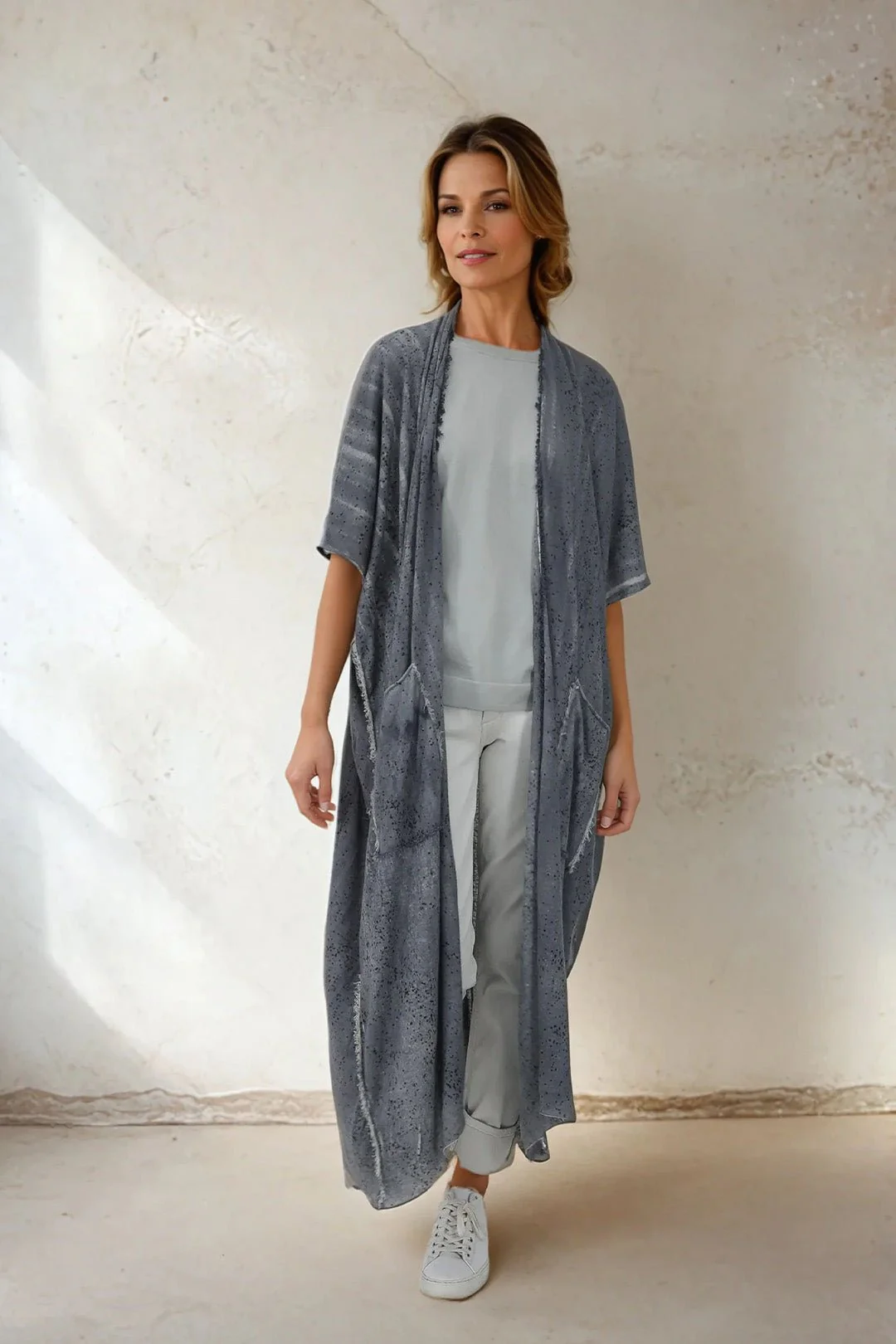 APOLLINE CARDIGAN IN HAND-DYED CASHMERE - Image 3