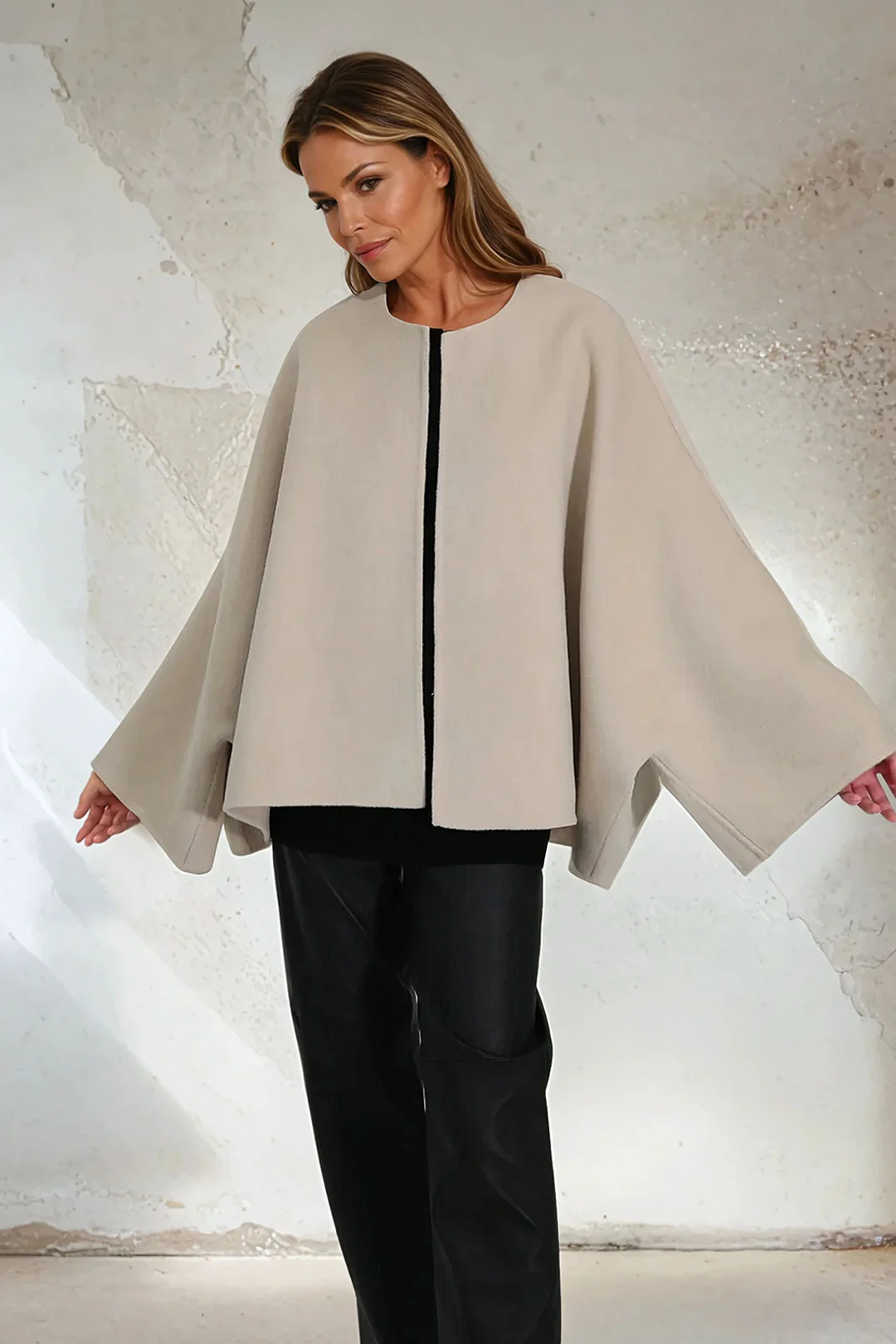 PELLERYN JACKET IN DOUBLE FACE CASHMERE WOOL - Image 5