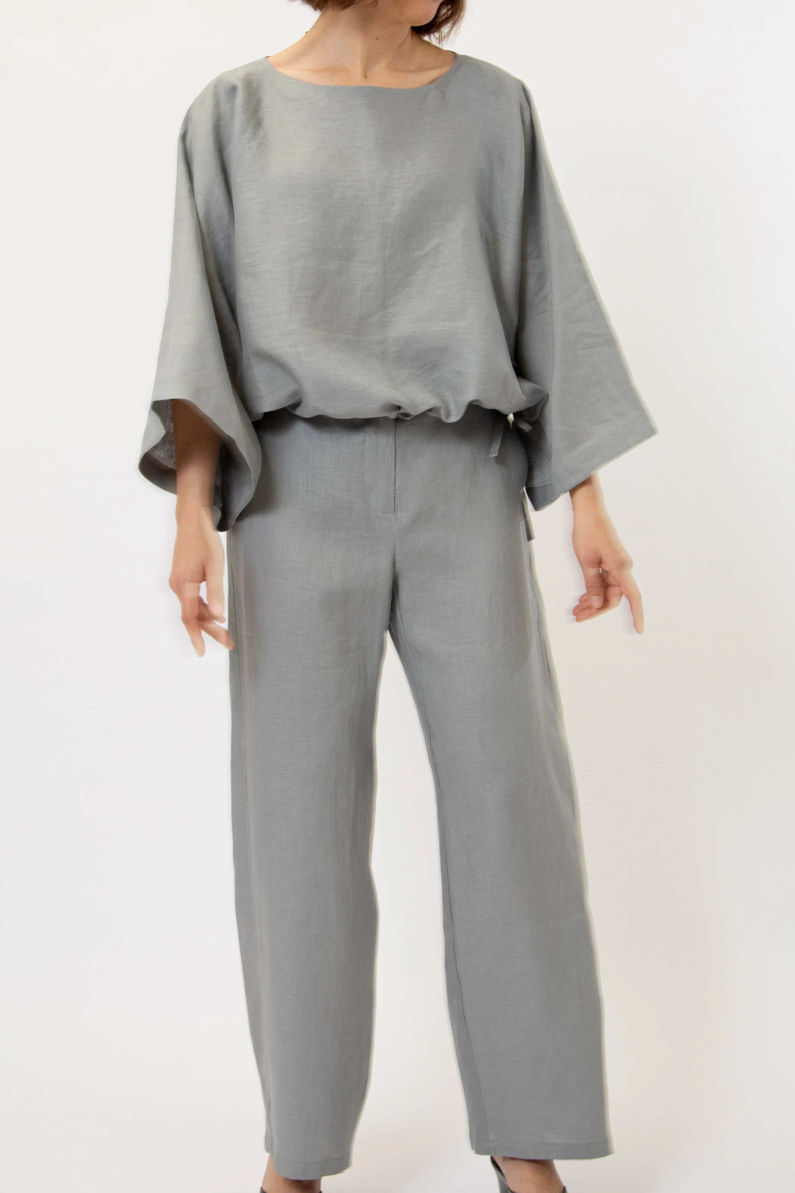 PETRA PANT LONGER IN ITALIAN LINEN - Image 5