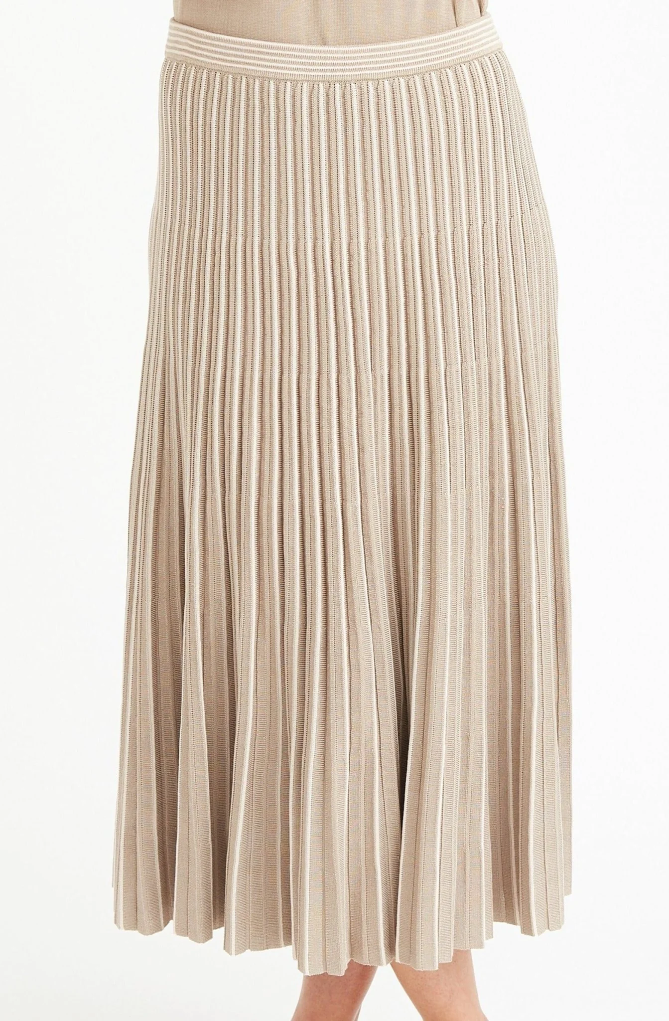VERA LONG LINE SKIRT IN COTTON BLEND - Image 3