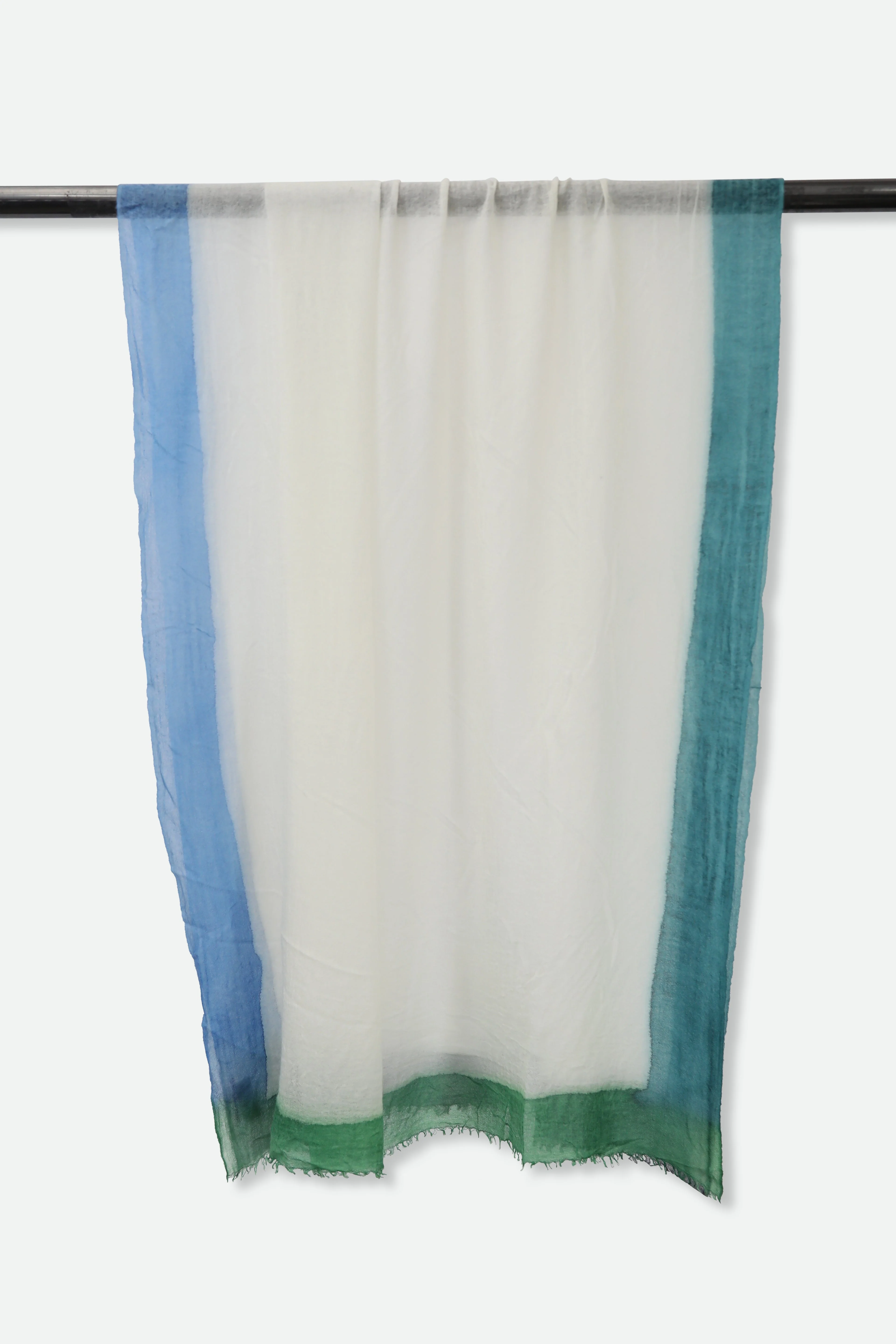 SANTORINI SCARF IN HAND DYED CASHMERE - Image 2