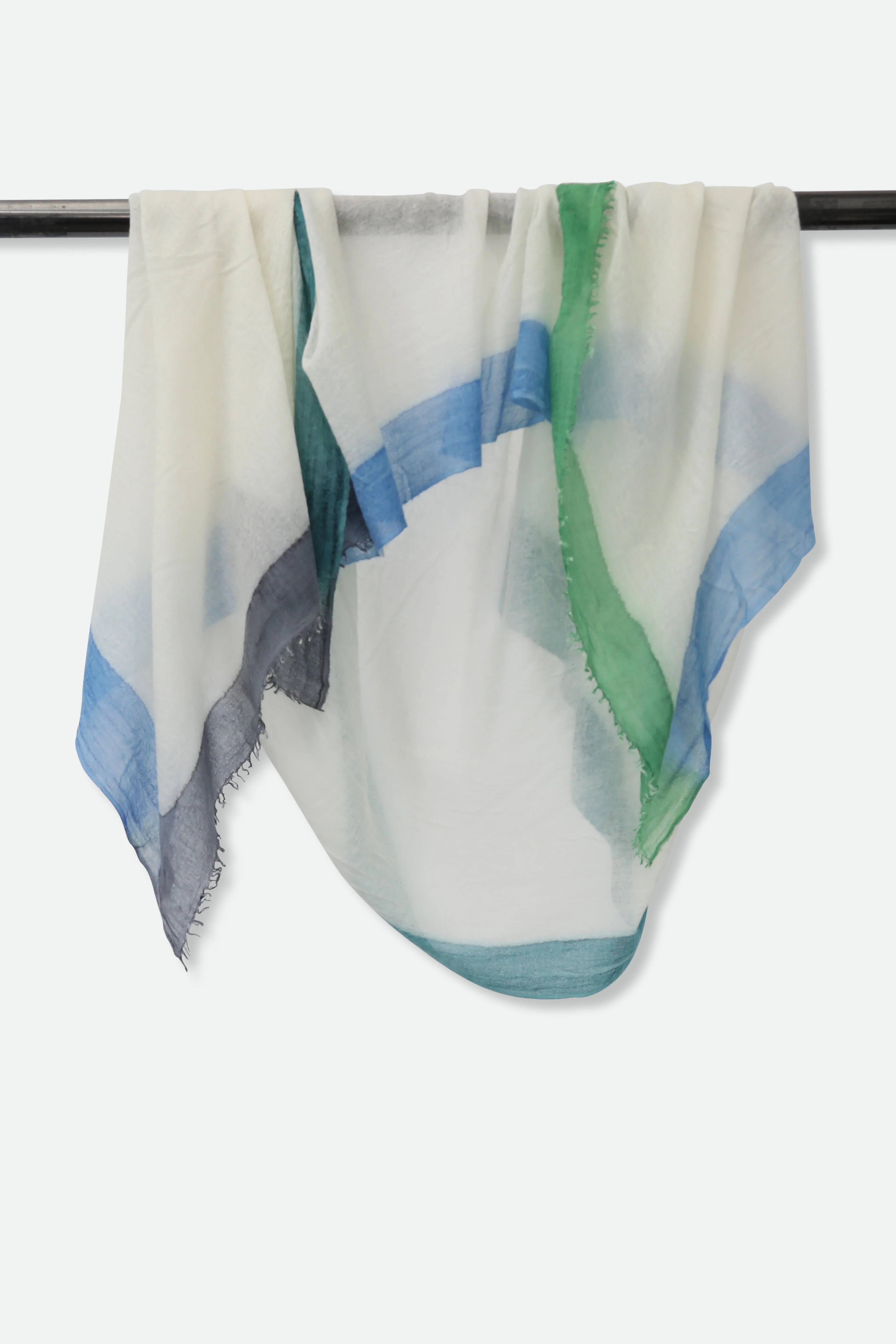 SANTORINI SCARF IN HAND DYED CASHMERE - Image 5