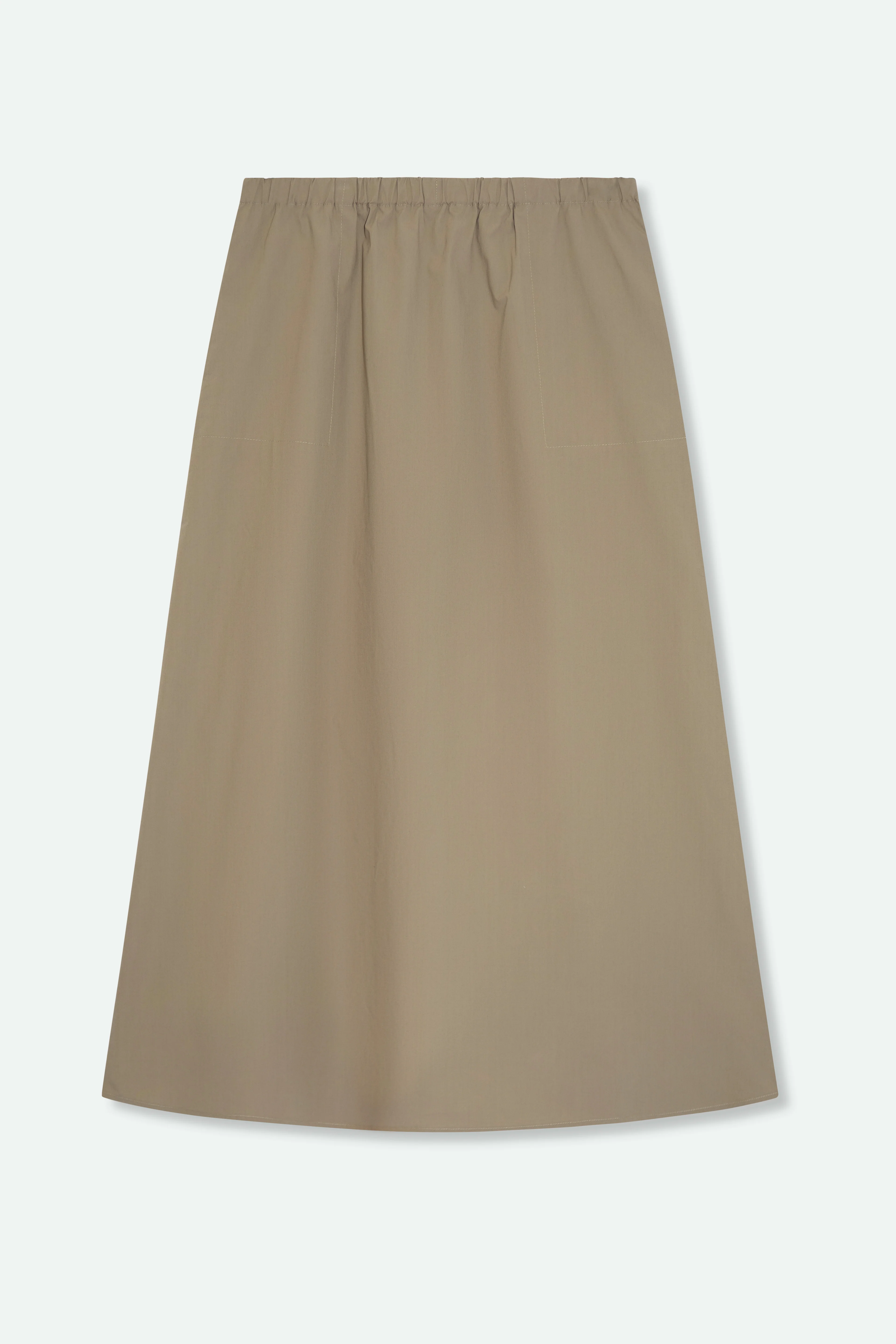 LANEY SKIRT IN ITALIAN FINE STRETCH COTTON - Image 2
