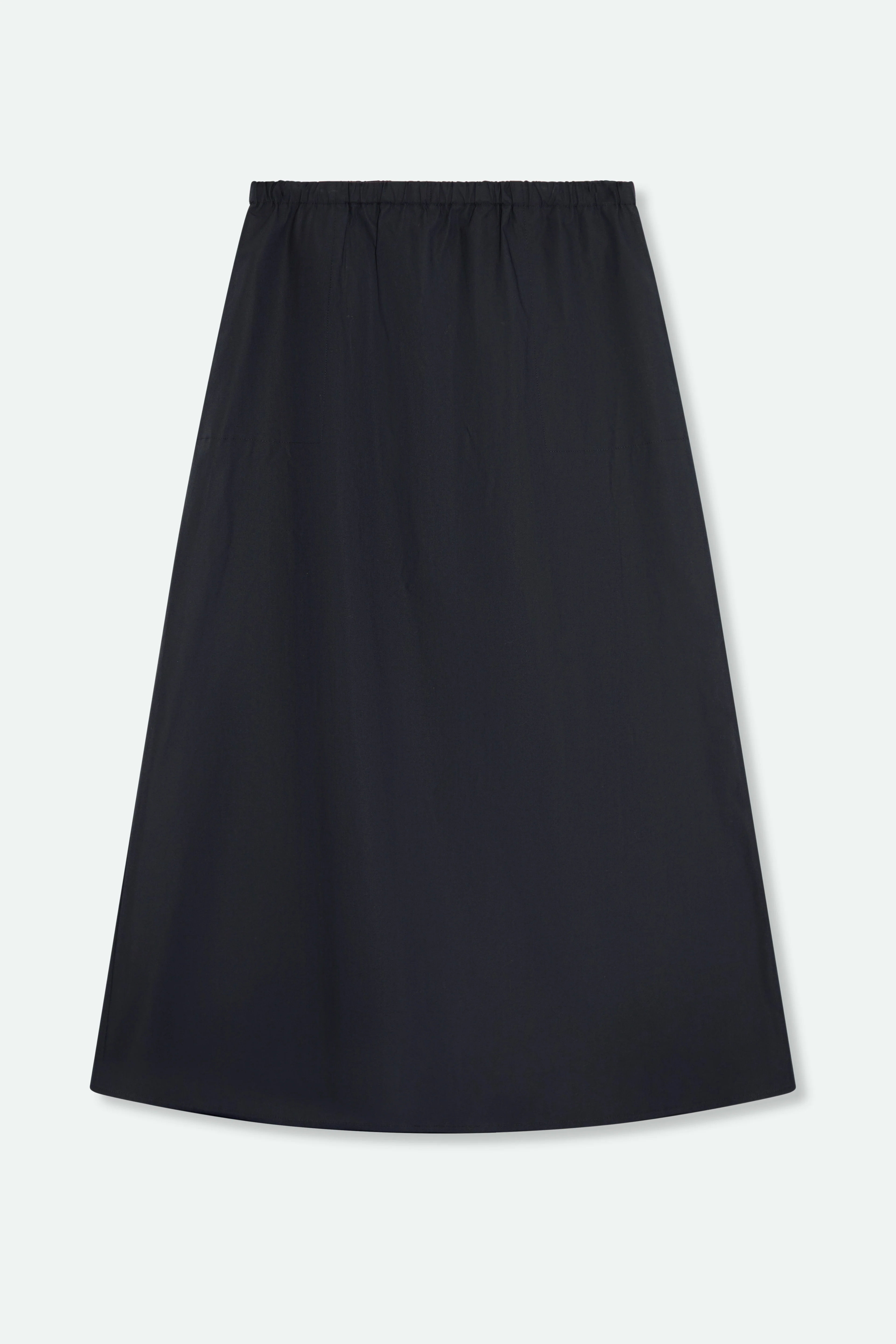 LANEY SKIRT IN ITALIAN FINE STRETCH COTTON - Image 4