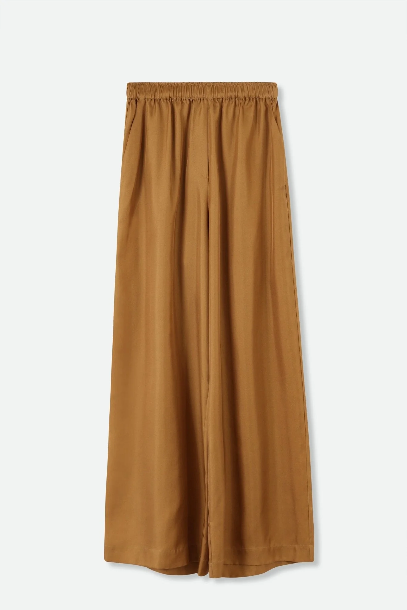 PRIYA SILK TWILL WIDE LEG PANT - Image 11