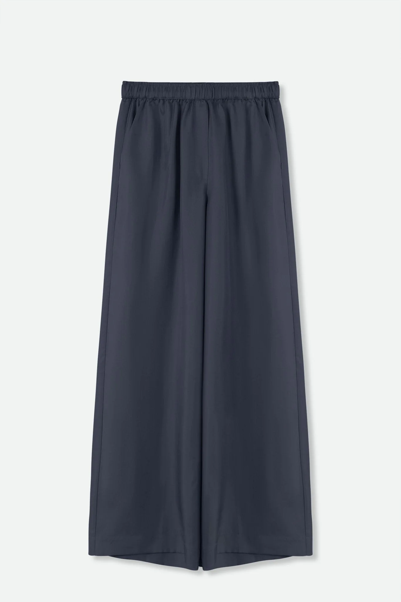 PRIYA SILK TWILL WIDE LEG PANT - Image 7
