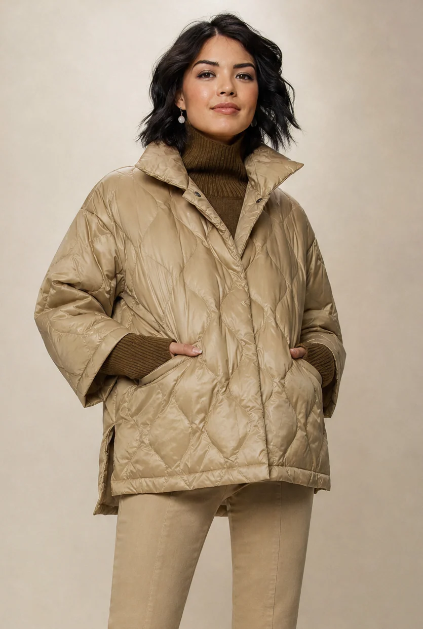 RIMINI CROP GOOSE DOWN JACKET - Image 4