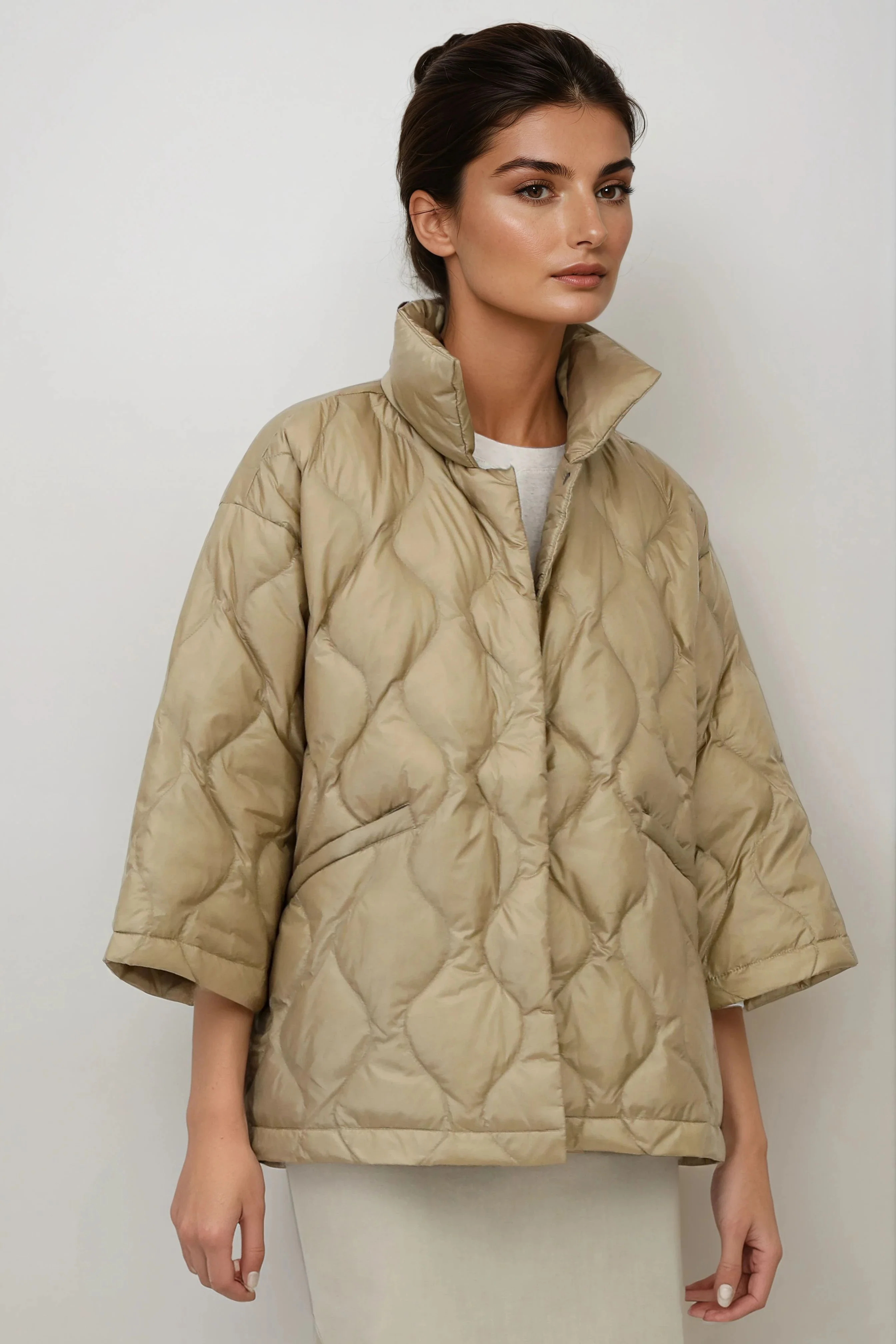 RIMINI CROP GOOSE DOWN JACKET - Image 5