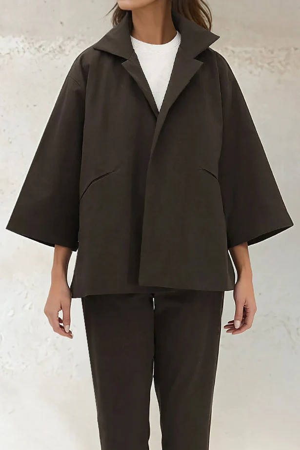 RIMINI JACKET IN ITALIAN STRETCH COTTON - Image 21