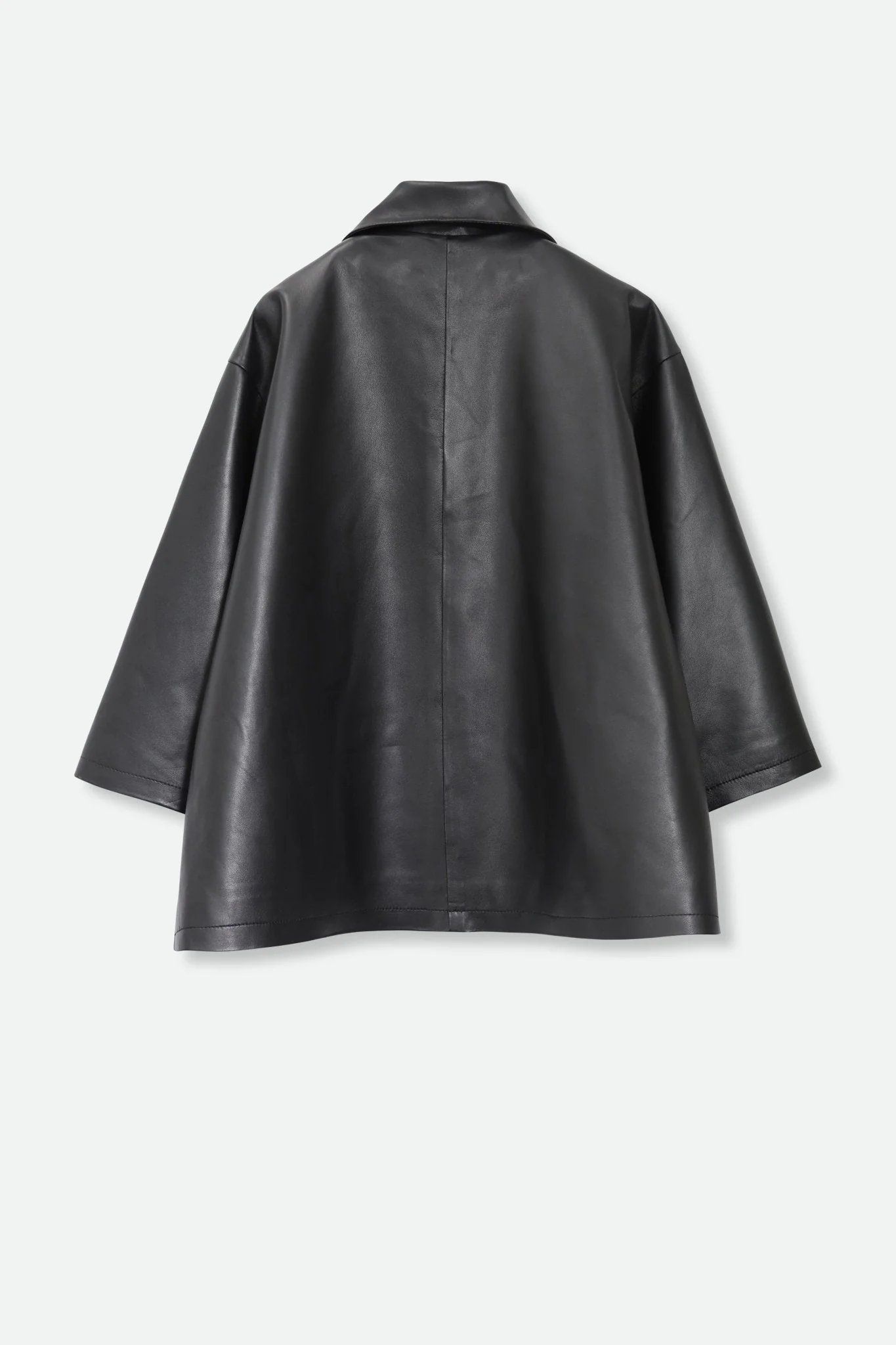 RIMINI LEATHER JACKET IN BLACK - Image 4