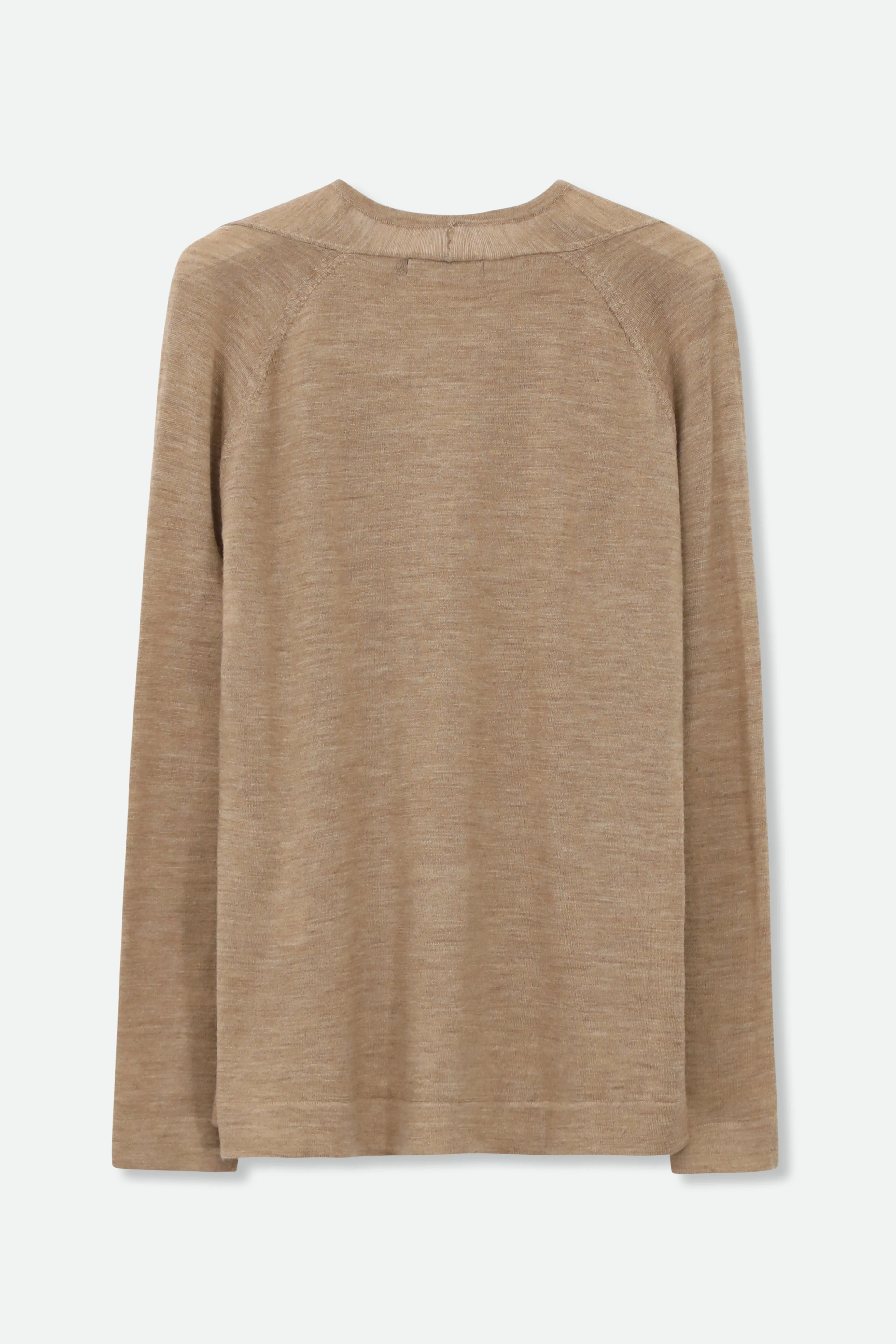 ROCHELLE TUNIC CREW IN FINE ITALIAN MERINO - Image 2