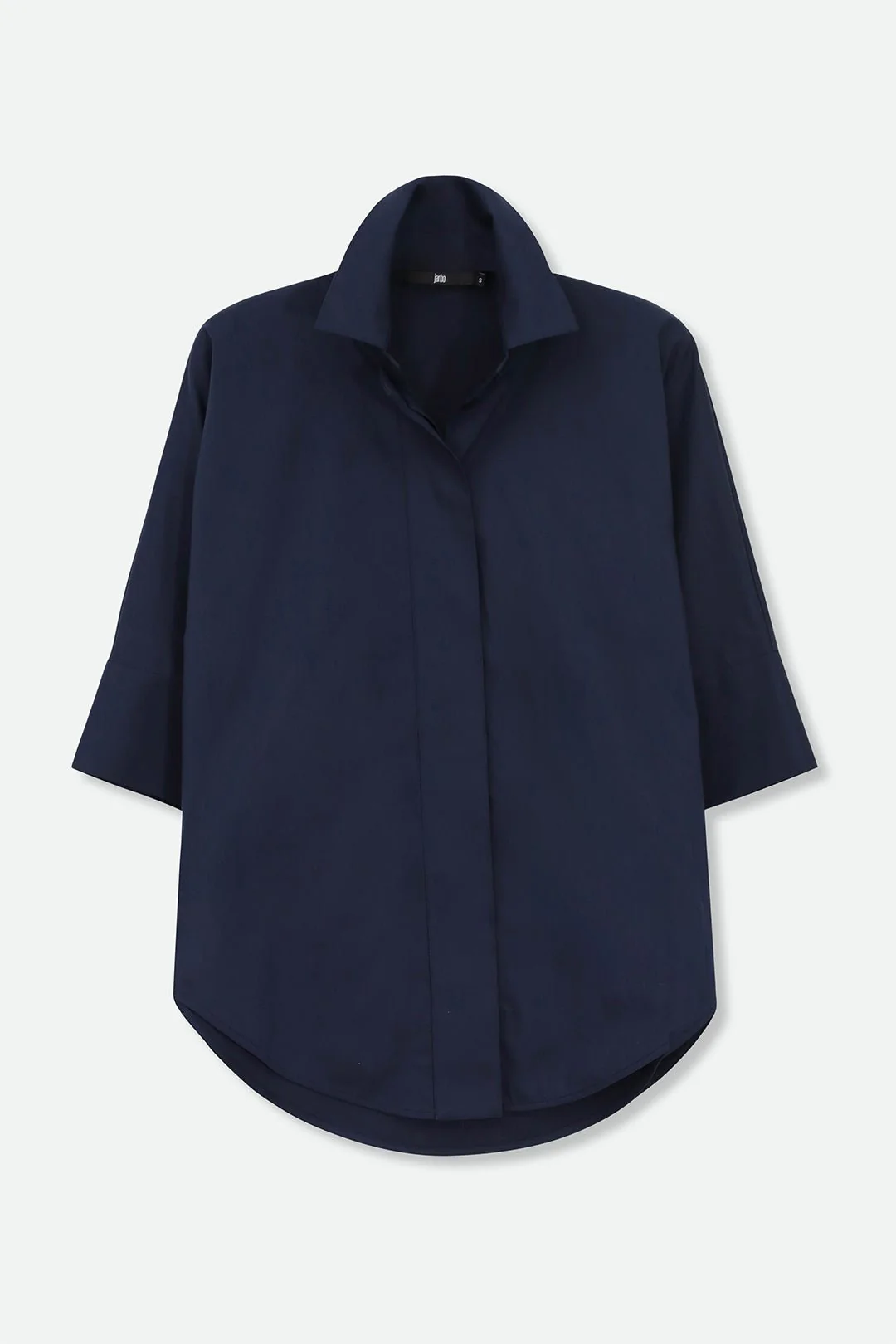 SAHANA DOLMAN SHIRT JACKET IN ITALIAN COTTON - Image 3
