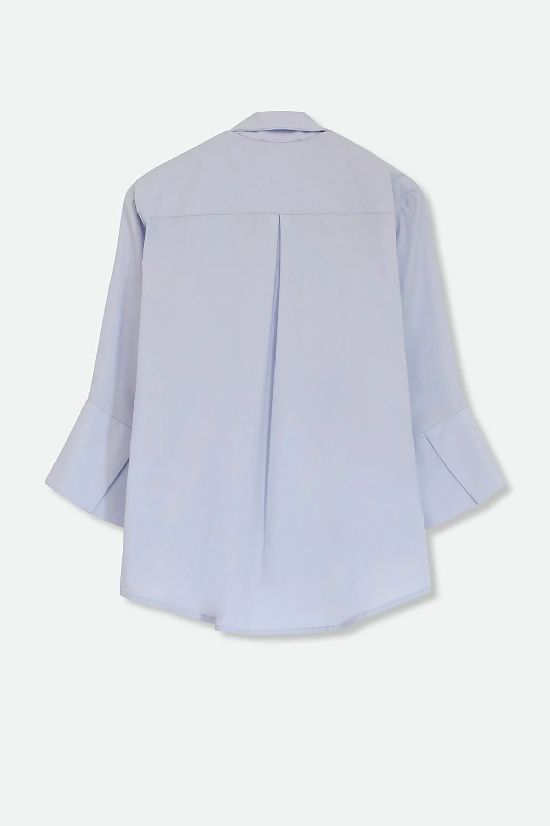 SANDRINE WIDE-CUFF SHIRT IN ITALIAN COTTON POPLIN - Image 4