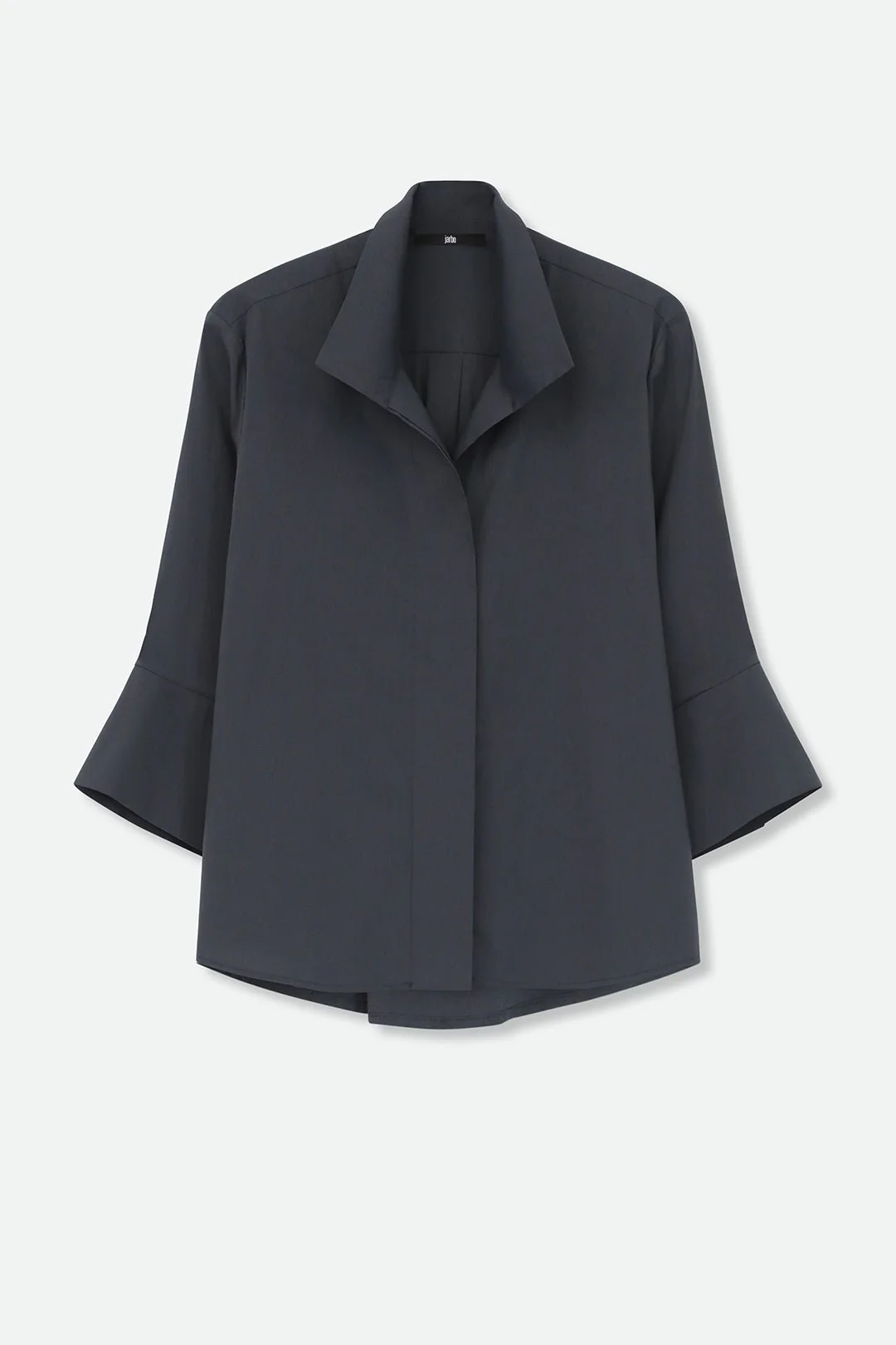 SANDRINE WIDE-CUFF SHIRT IN ITALIAN COTTON POPLIN - Image 5
