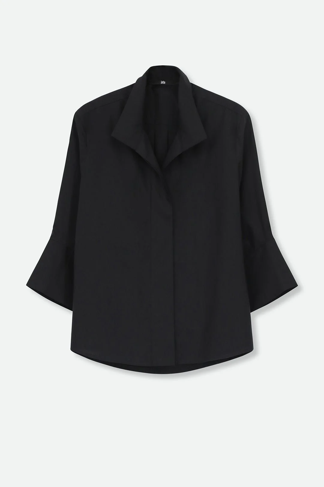 SANDRINE WIDE-CUFF SHIRT IN ITALIAN COTTON POPLIN - Image 7