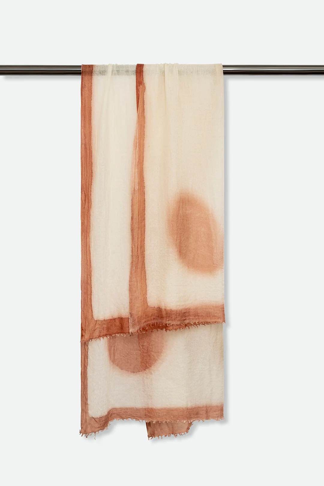 MELOR PECAN SCARF IN HAND DYED CASHMERE - Image 3