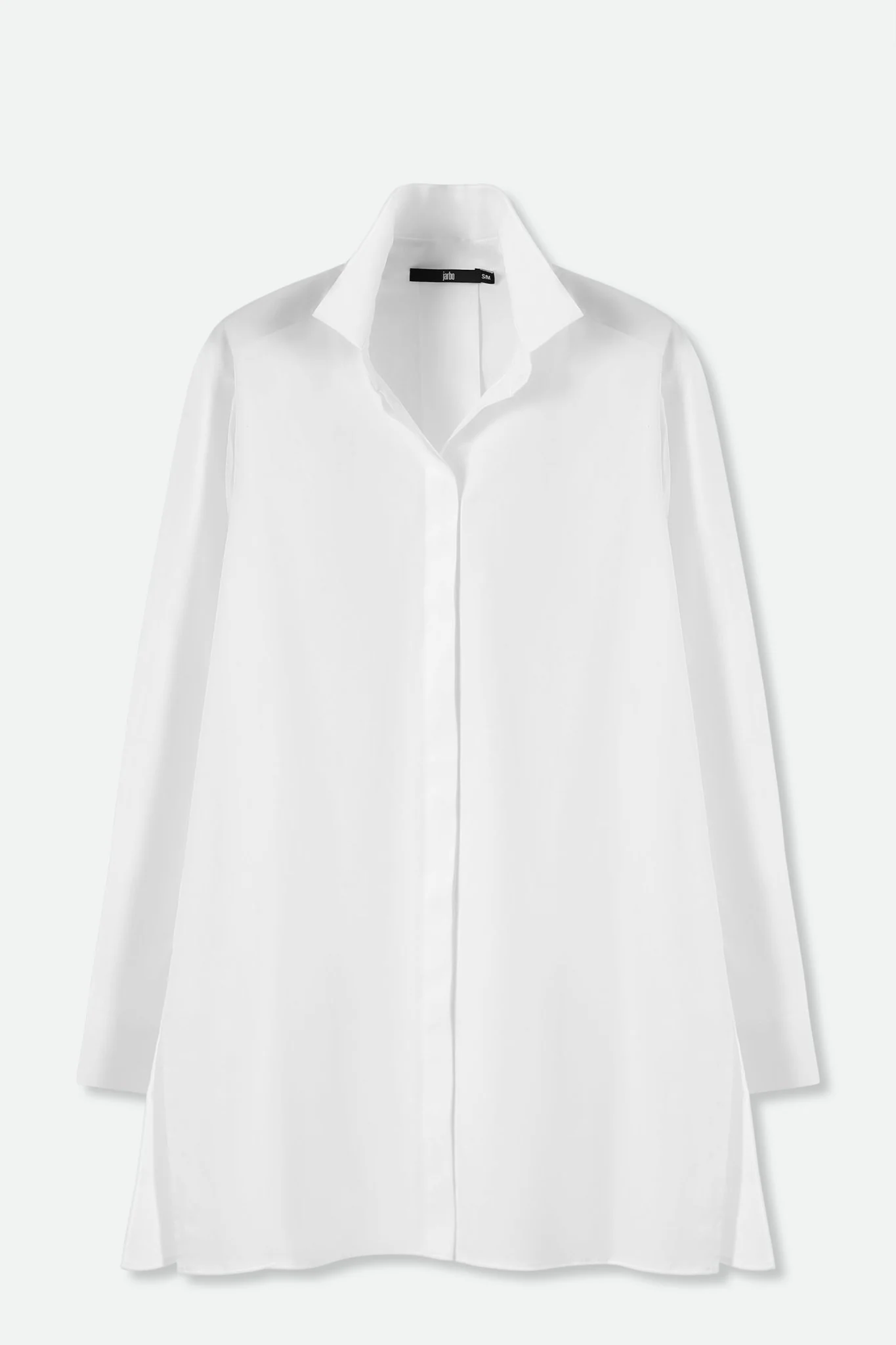 SELLA SHIRT IN ITALIAN COTTON POPLIN WHITE