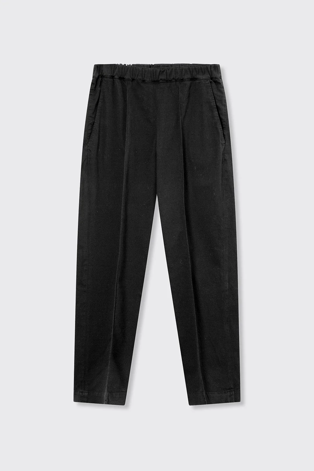 SHAY PULL-ON PANT IN GARMENT WASHED COTTON - Image 3
