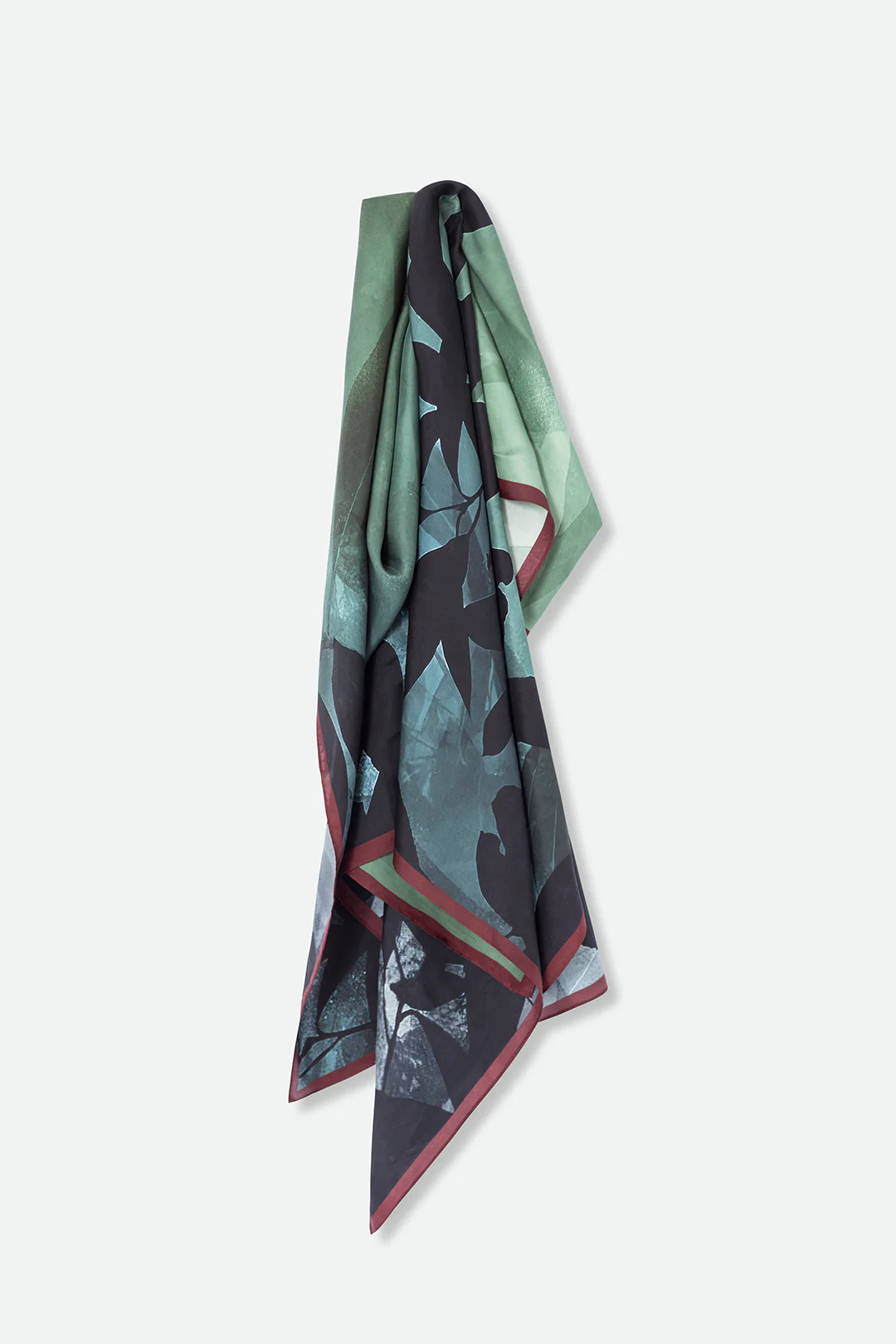 SILK TWILL RECTANGLE SCARF REVES SARCELLE - Image 3