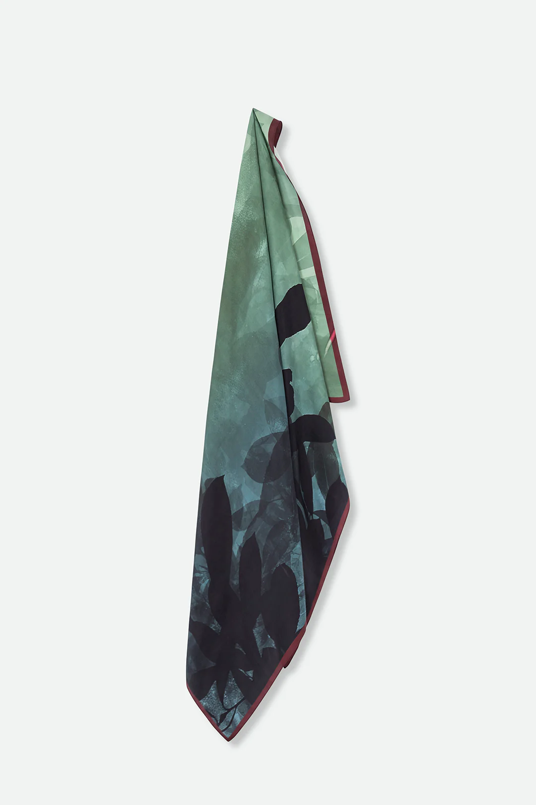 SILK TWILL RECTANGLE SCARF REVES SARCELLE - Image 4