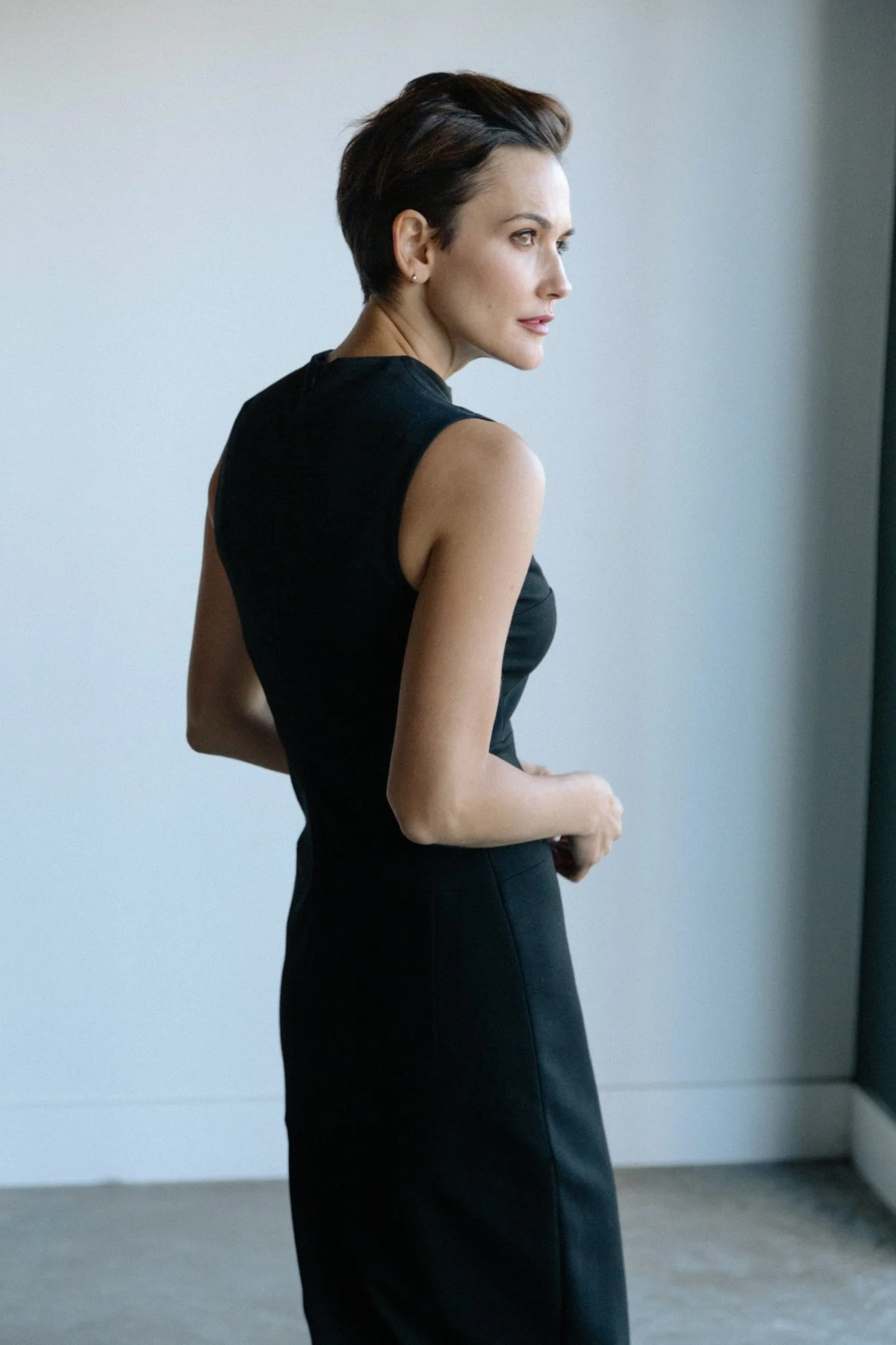 LUNA DRESS IN PONTE KNIT - Image 10