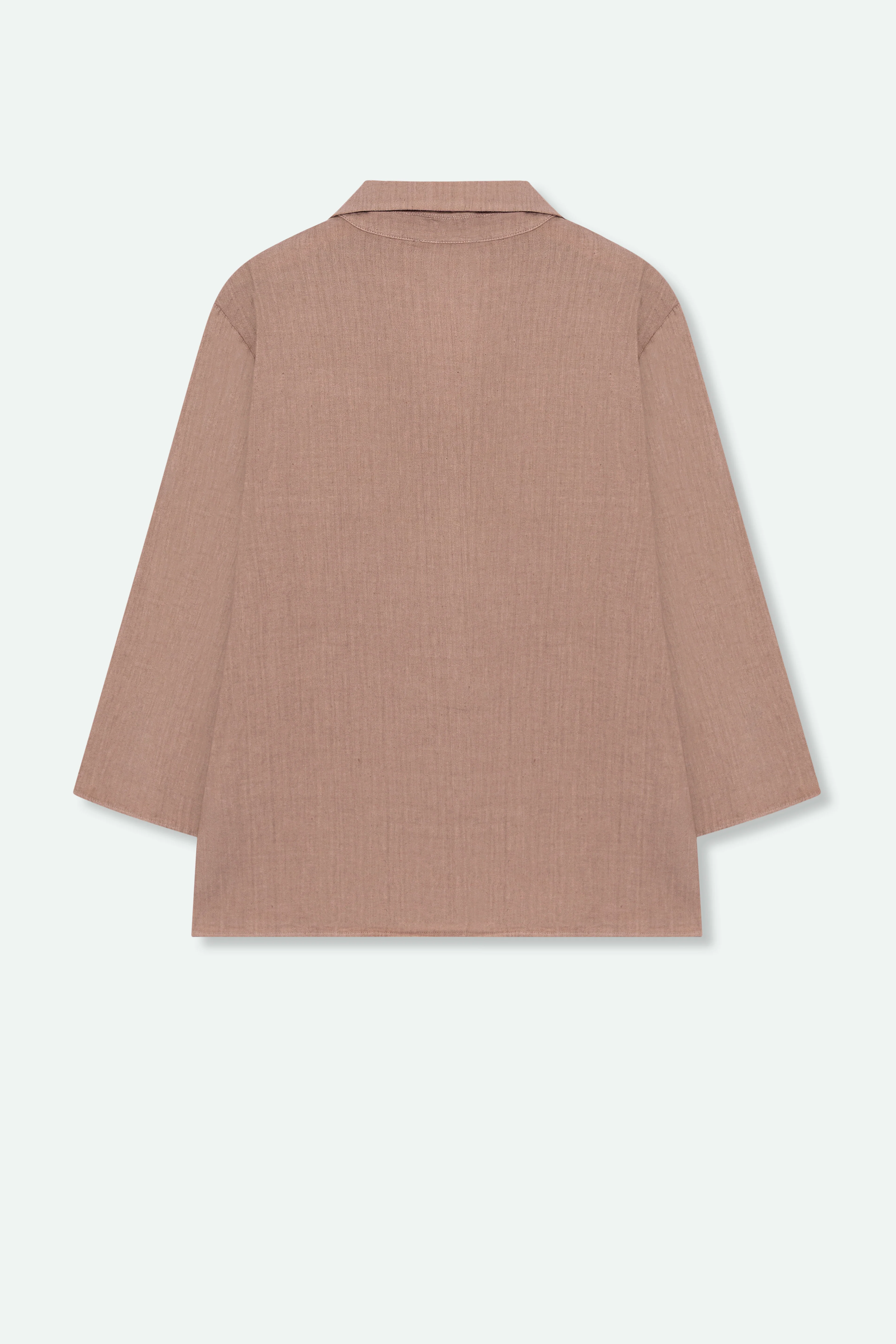 SORELLA LONGLINE IN ITALIAN LINEN STRETCH - Image 7