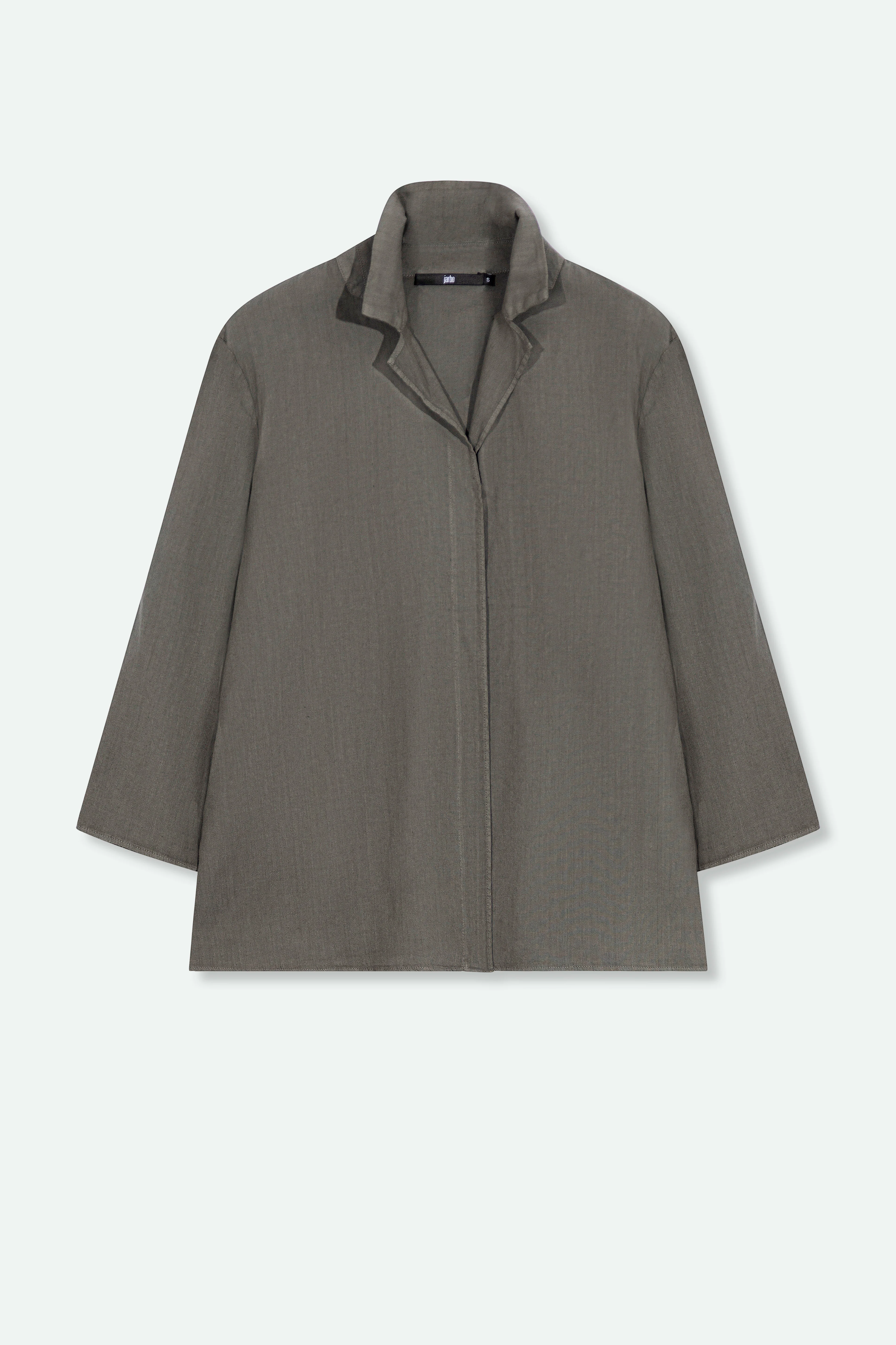 SORELLA LONGLINE IN ITALIAN LINEN STRETCH - Image 8