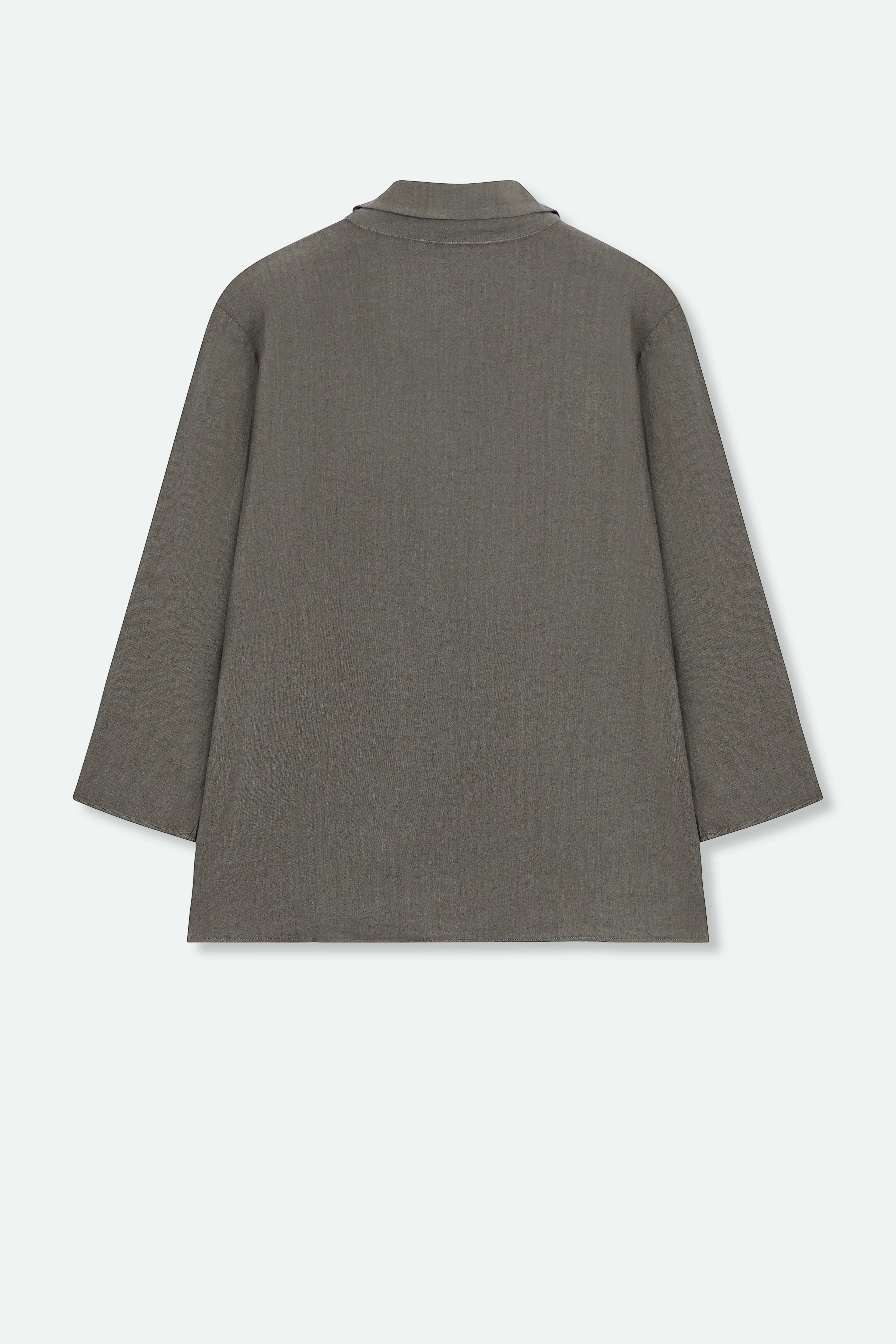 SORELLA LONGLINE IN ITALIAN LINEN STRETCH - Image 9