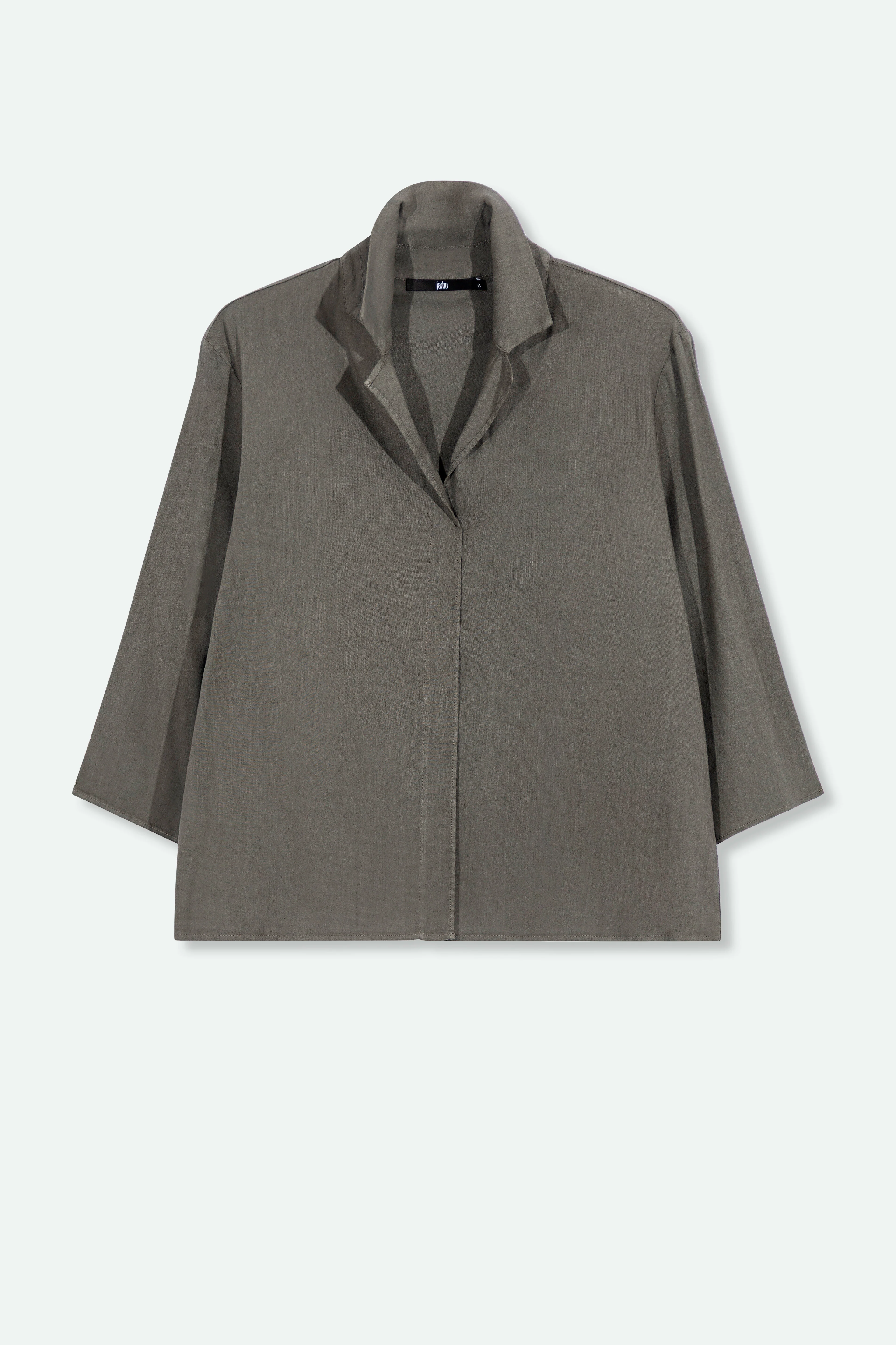 SORELLA SHIRT IN ITALIAN LINEN STRETCH - Image 2