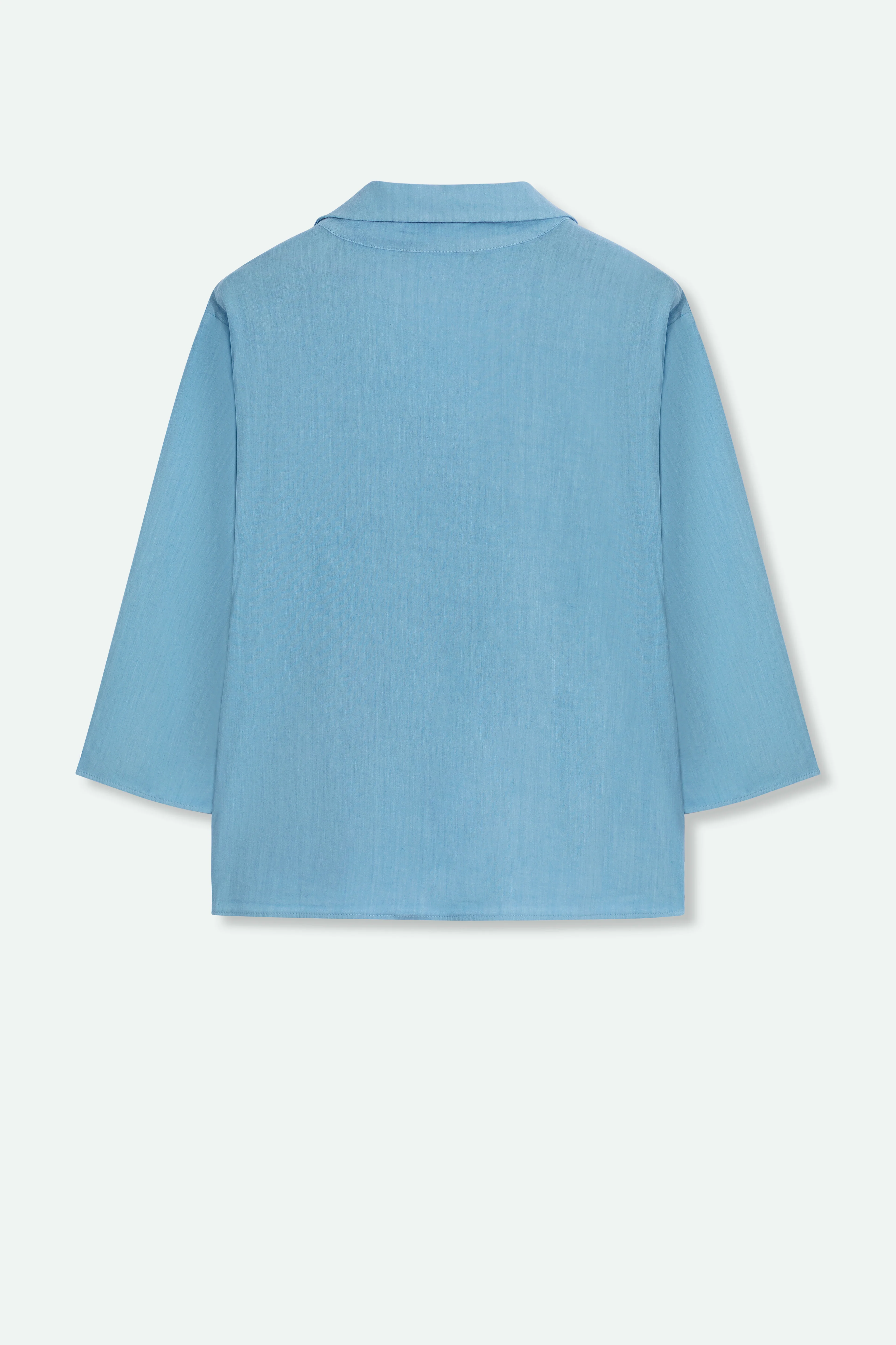 SORELLA SHIRT IN ITALIAN LINEN STRETCH - Image 7