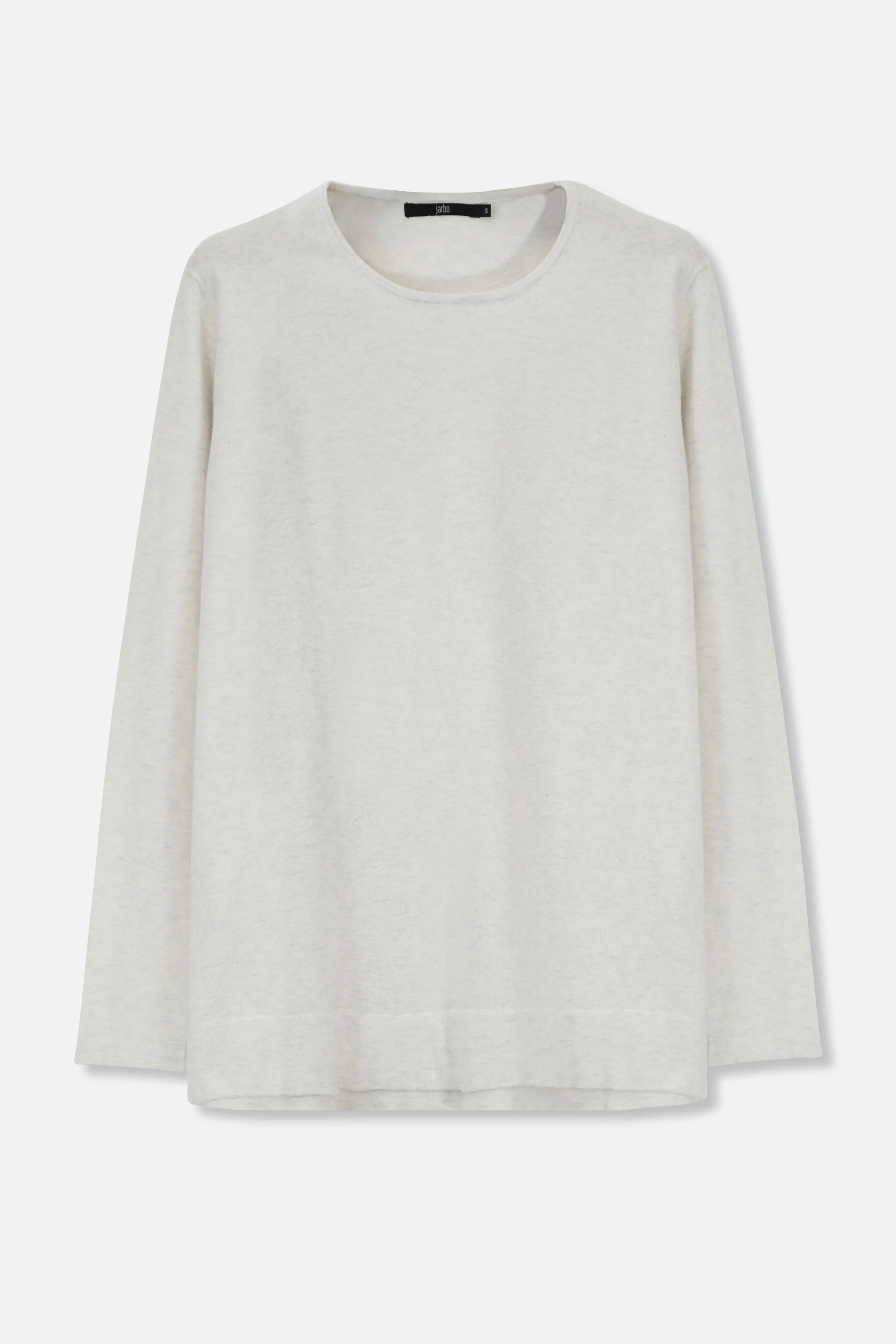 LIMITED EDITION STEVIE LONG SLEEVE CREW IN KNIT PIMA COTTON - Image 3