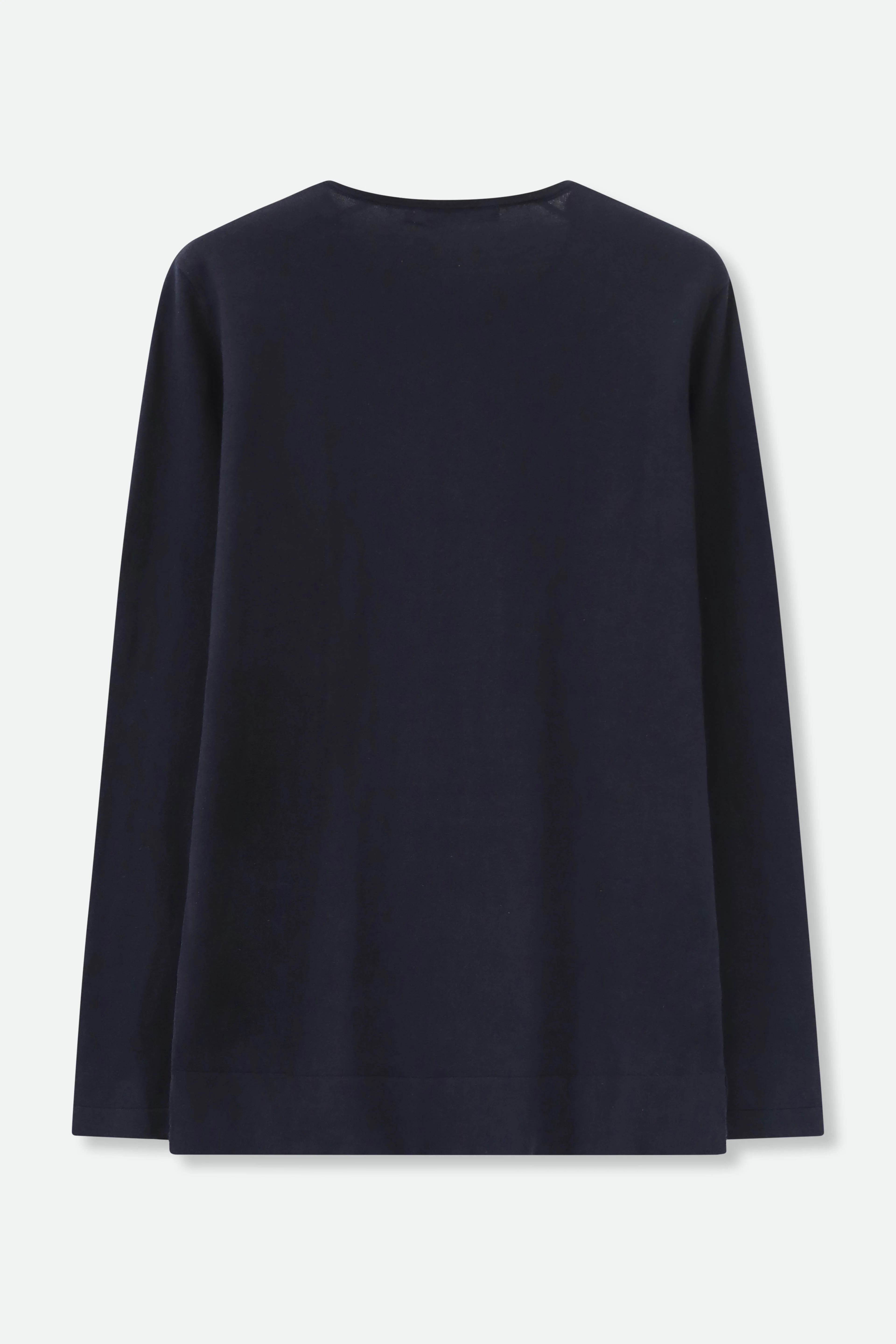 LIMITED EDITION STEVIE LONG SLEEVE CREW IN KNIT PIMA COTTON - Image 8