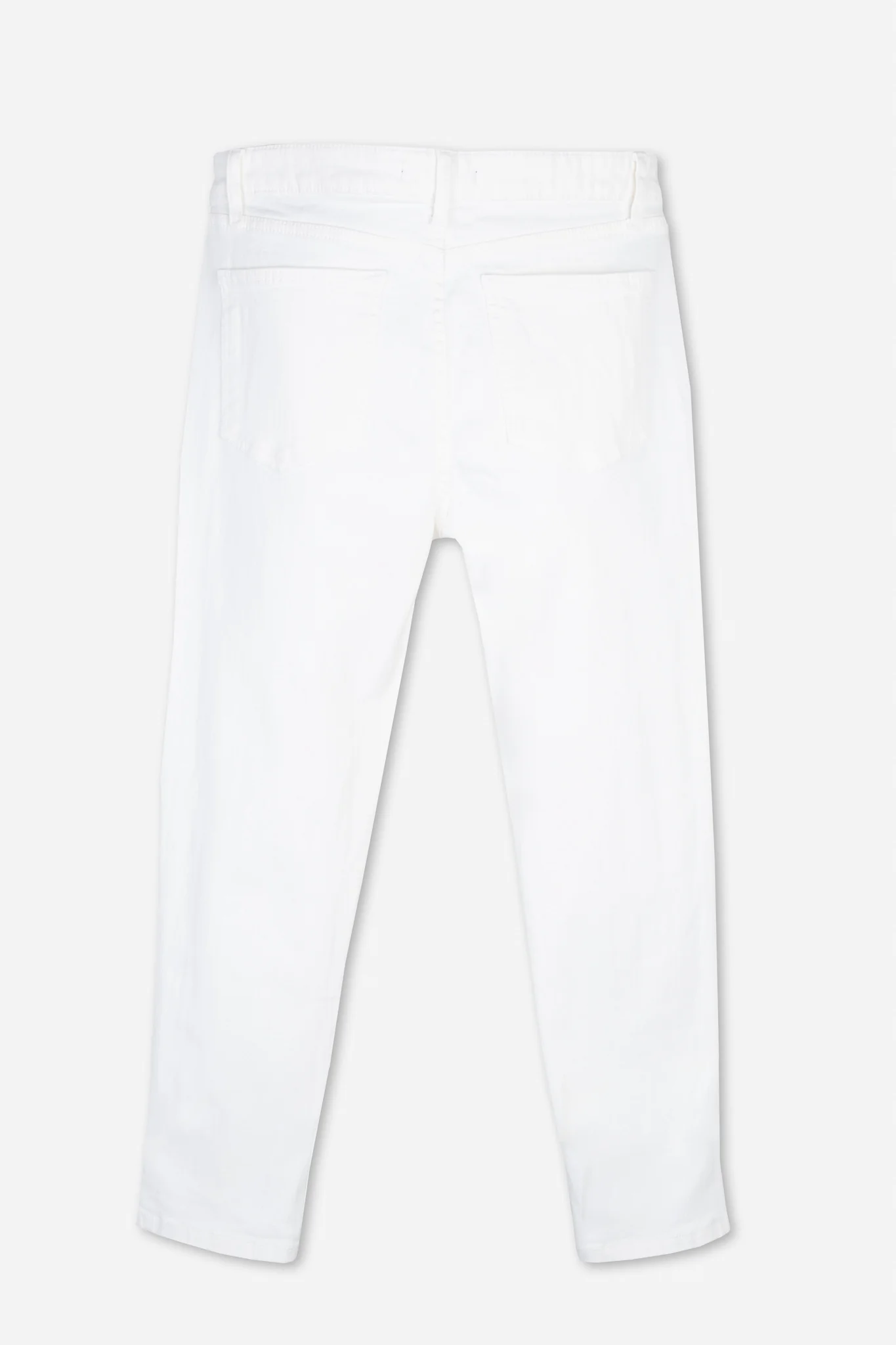 FIVE POCKET CAPRI LEGGING IN ITALIAN SUPER STRETCH DENIM - Image 3
