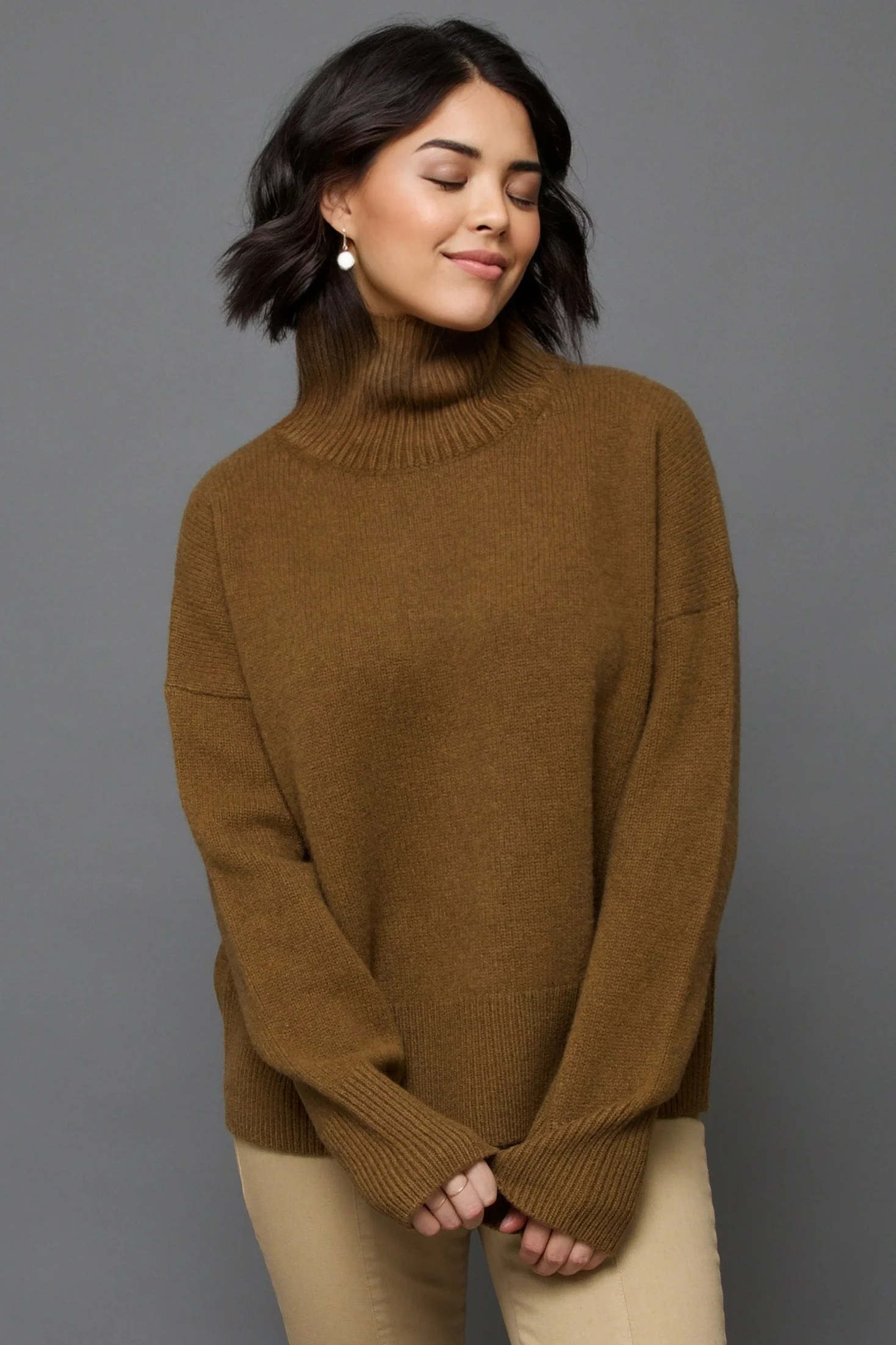 THEIA TURTLENECK IN CASHMERE YAK & MERINO - Image 12