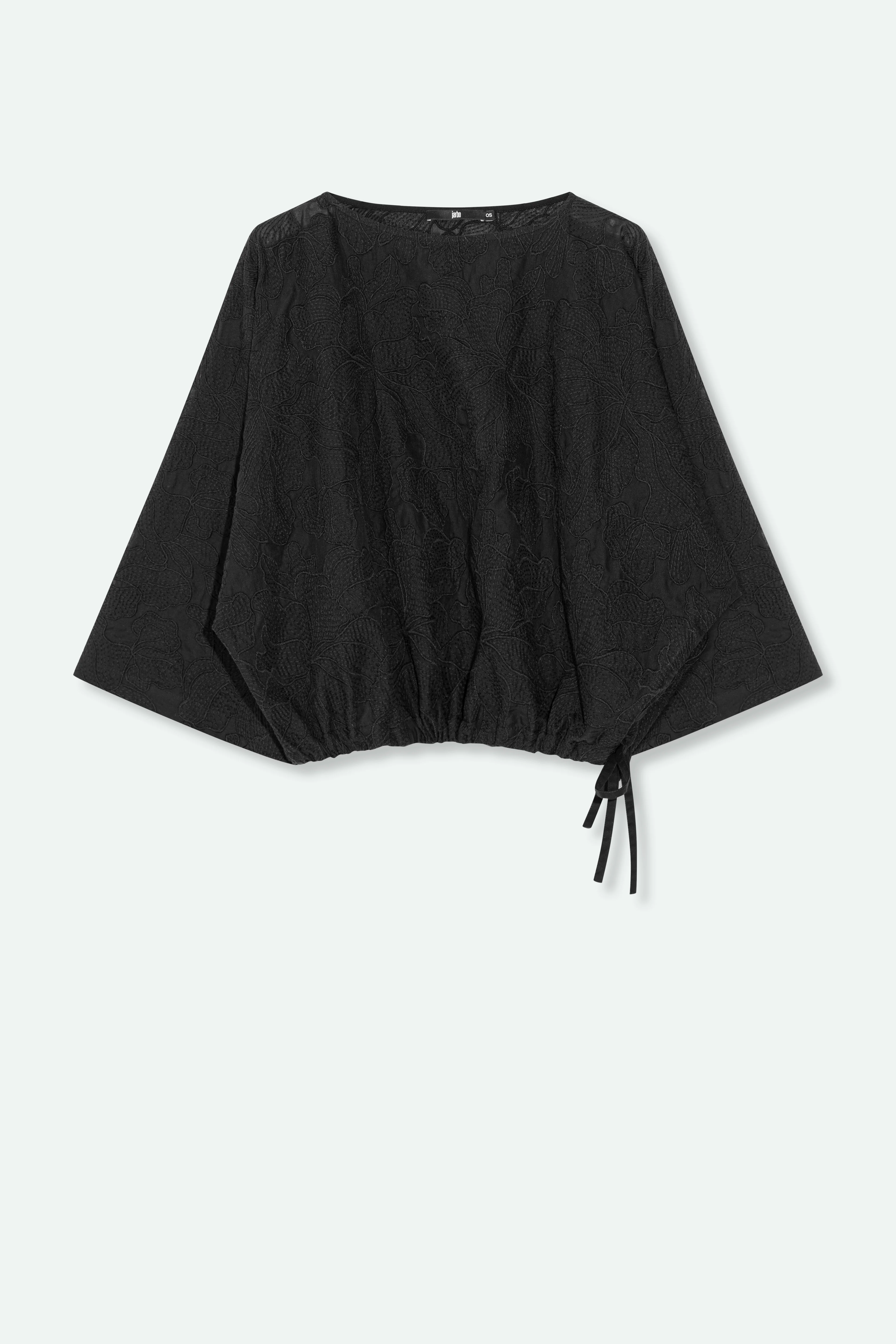 TILLIE TOP IN EMBROIDERED ITALIAN COTTON - Image 2