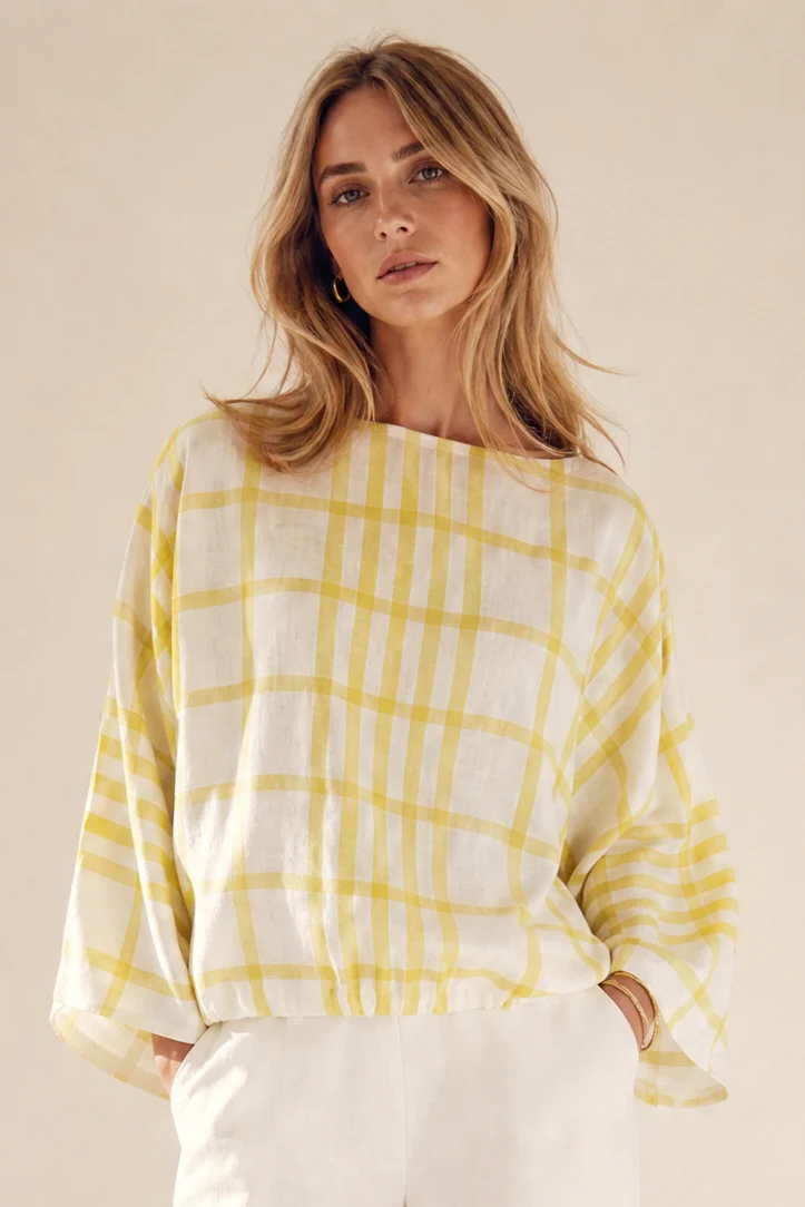 TILLIE TOP IN ITALIAN LINEN - Image 15