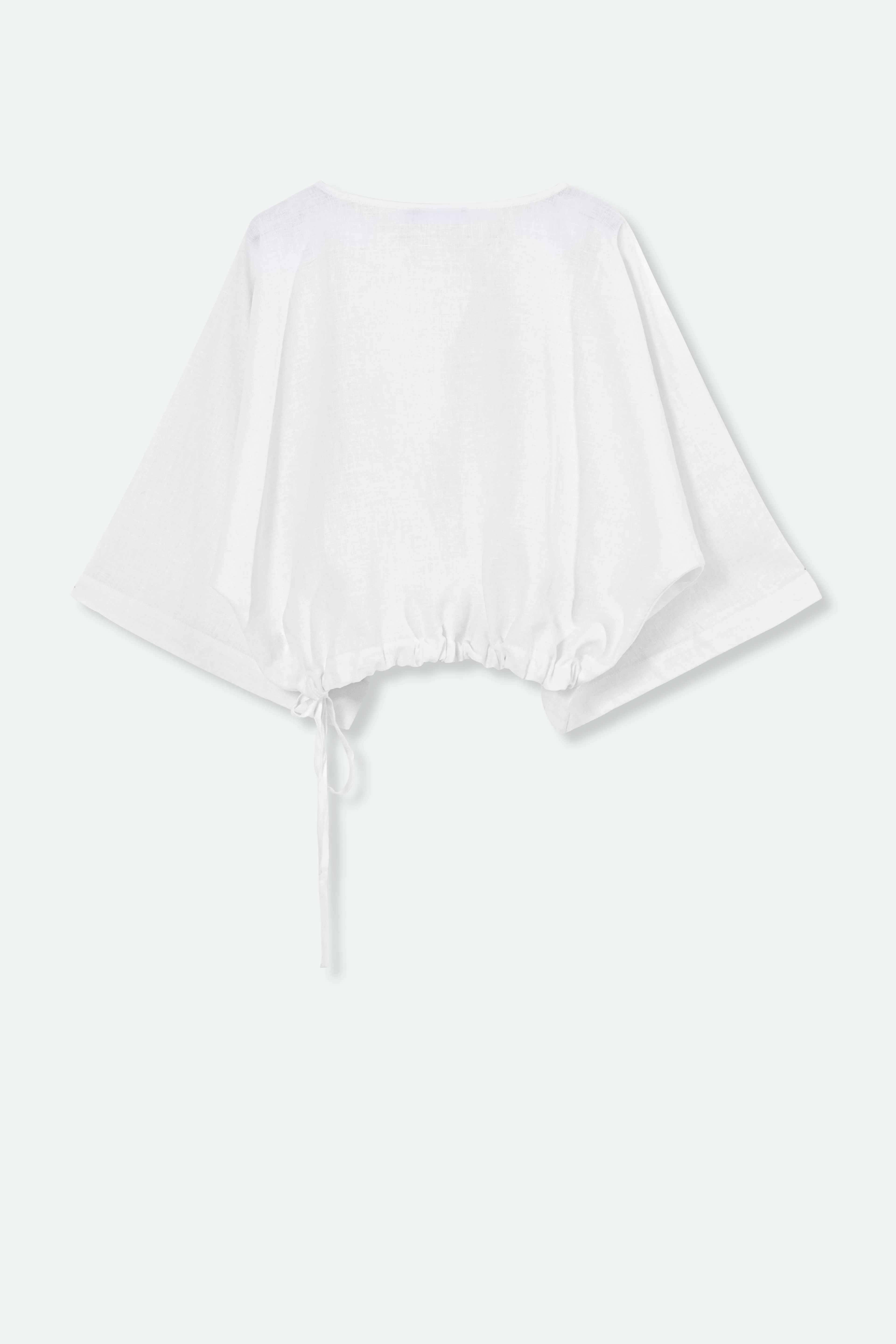 TILLIE TOP IN ITALIAN LINEN - Image 25