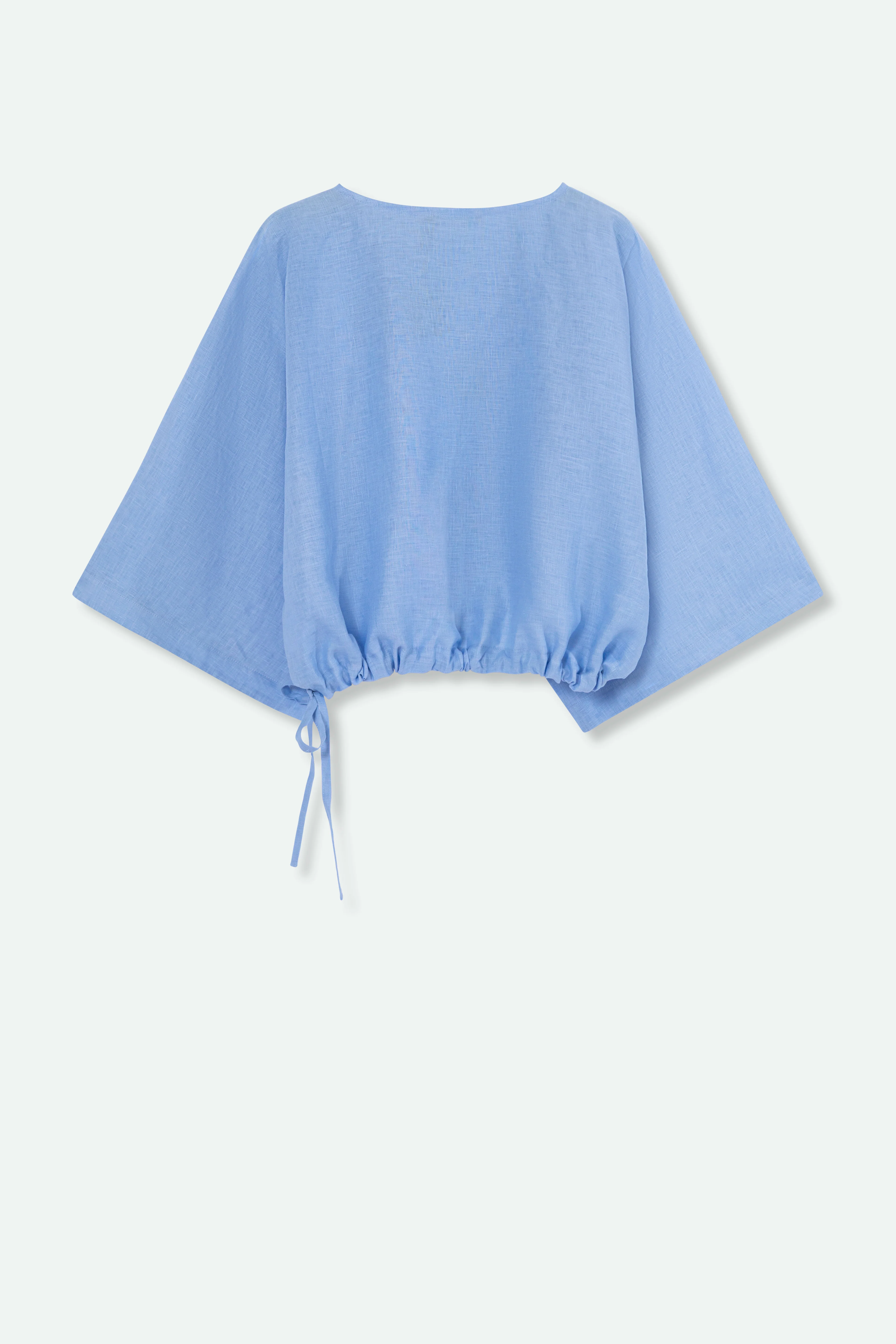 TILLIE TOP IN ITALIAN LINEN - Image 8