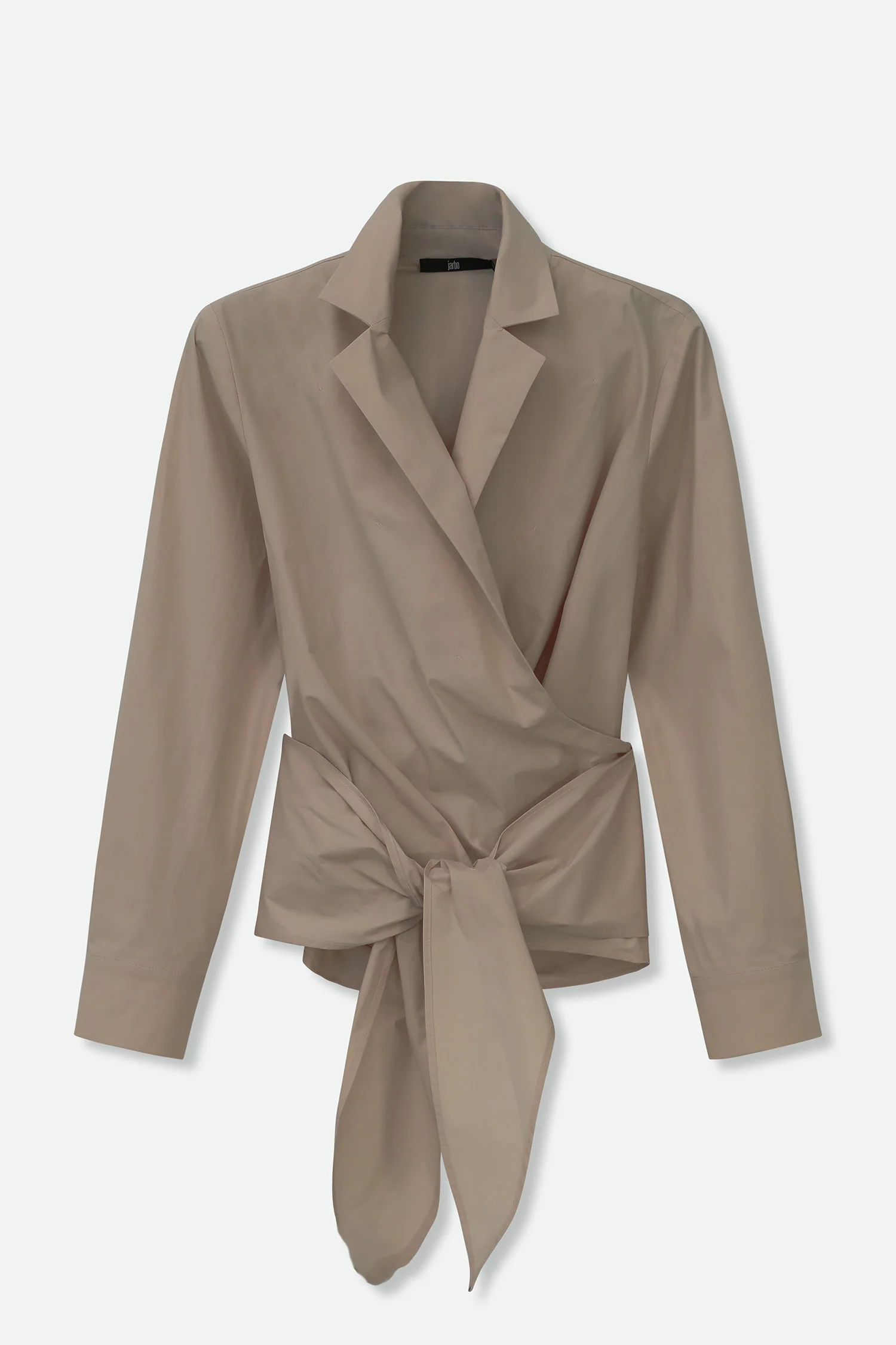 TORINO WRAP SHIRT IN ITALIAN FINE STRETCH COTTON - Image 8