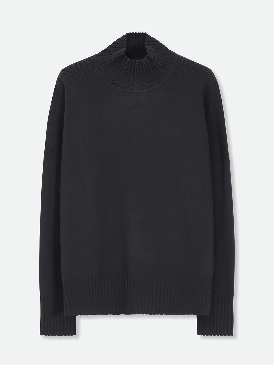 TOSCA TURTLENECK IN ITALIAN COTTON - Image 10