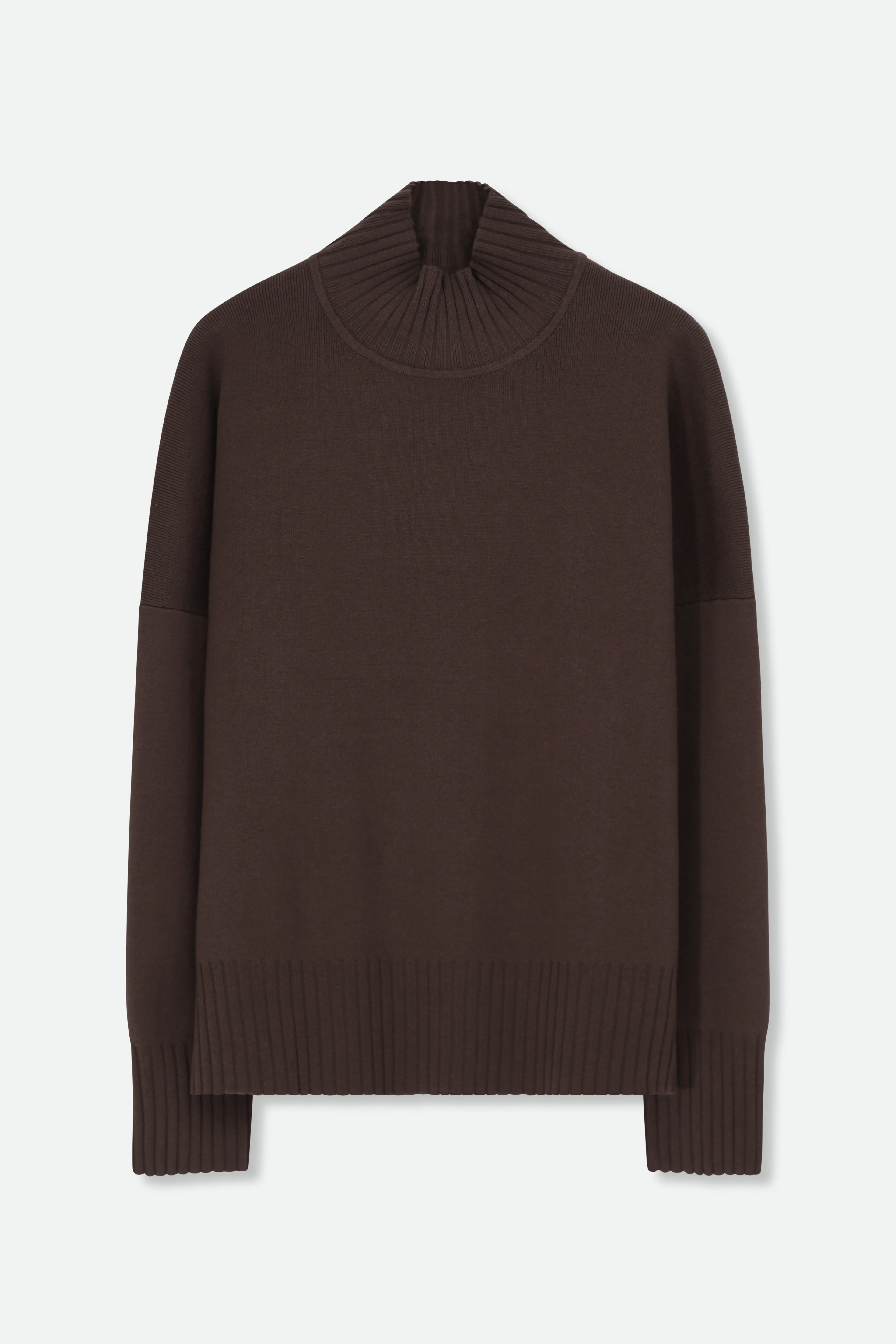 TOSCA TURTLENECK IN ITALIAN COTTON - Image 13