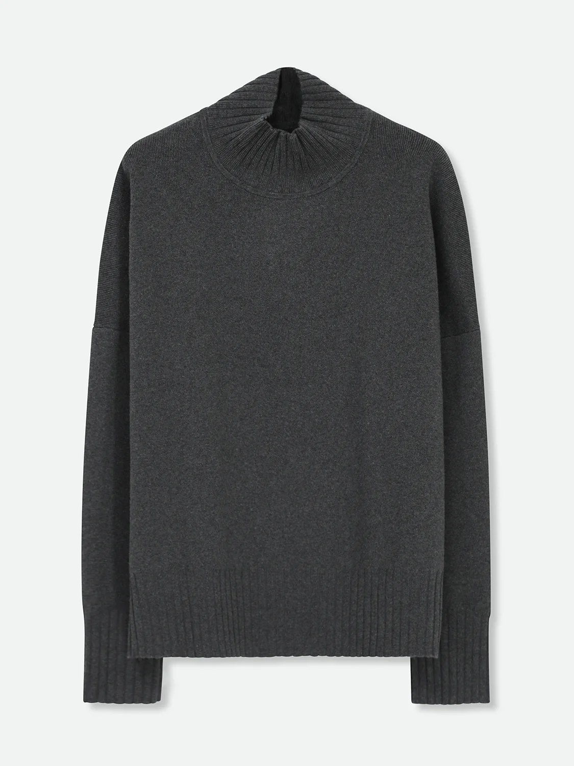 TOSCA TURTLENECK IN ITALIAN COTTON - Image 6